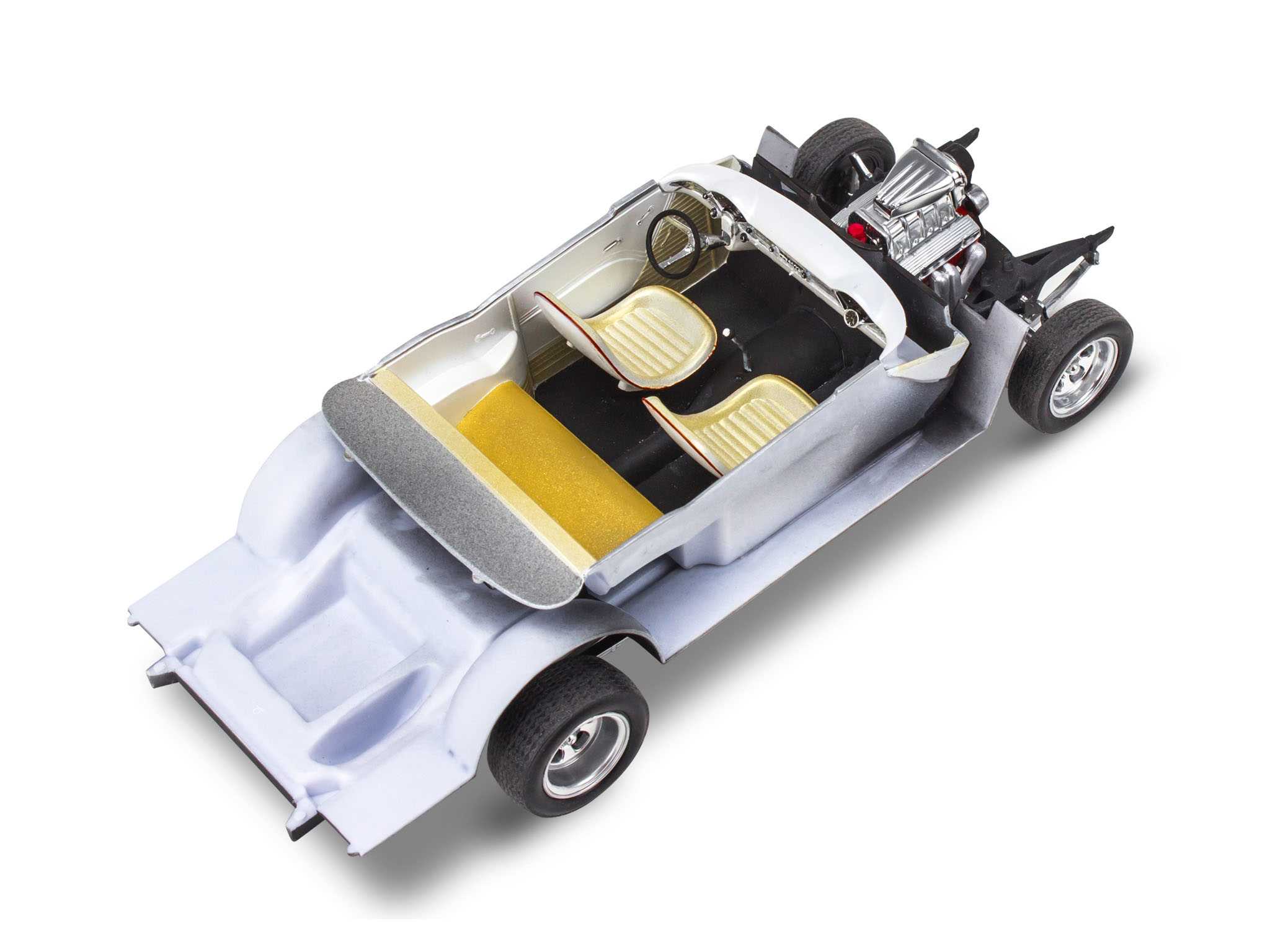 Plastic ModelKit MONOGRAM auto 4519 - ’55 Chevy Bel Air “Street Machine” (1:24)