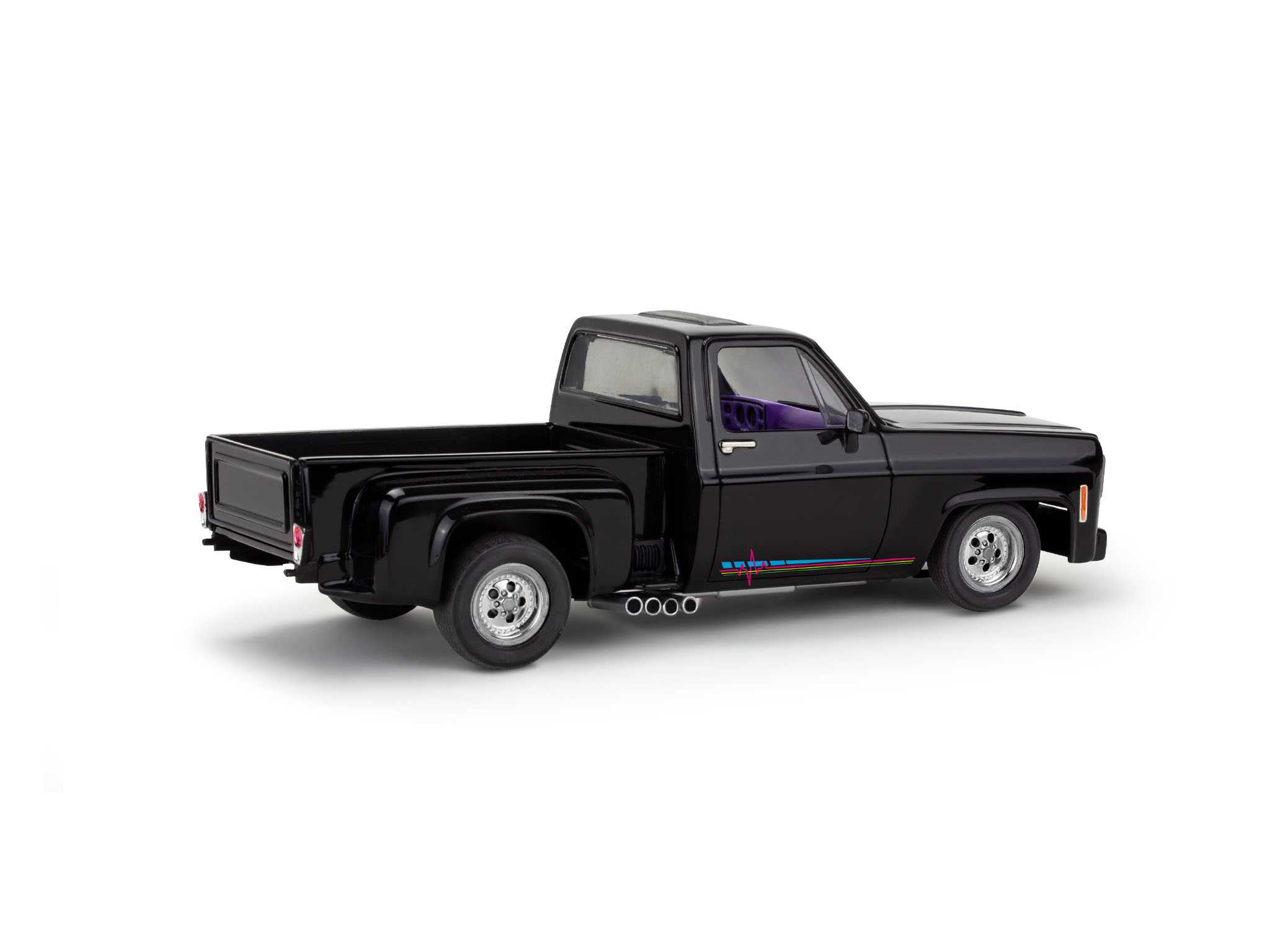 Plastic ModelKit MONOGRAM auto 4552 - 76 Chevy Squarebody Street Truck (1:24)
