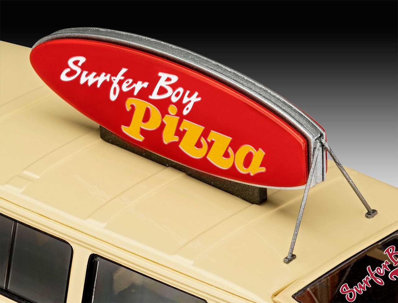 Plastic ModelKit STRANGER THINGS auto 07725 - VW T3 Bus "Surfer Boy" (1:25)