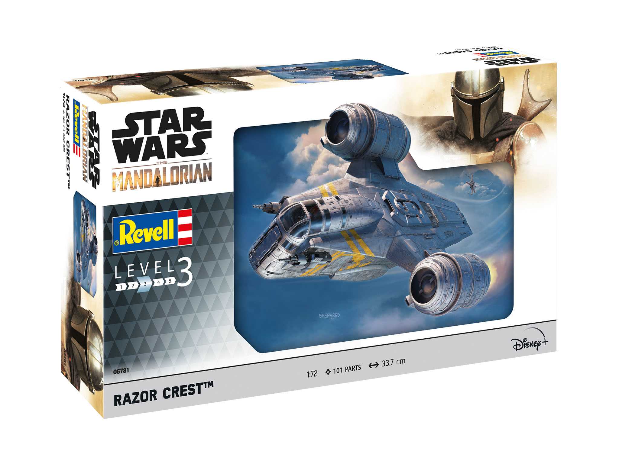 Plastic ModelKit SW 06781 - The Mandalorian: The Razor Crest (1:72)