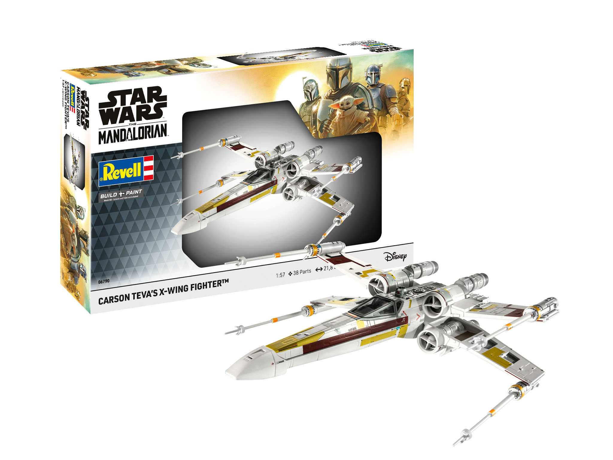 Plastic ModelKit SW 06790 - Carson Teva's X-Wing Fighter: The Mandalorian (1:57)