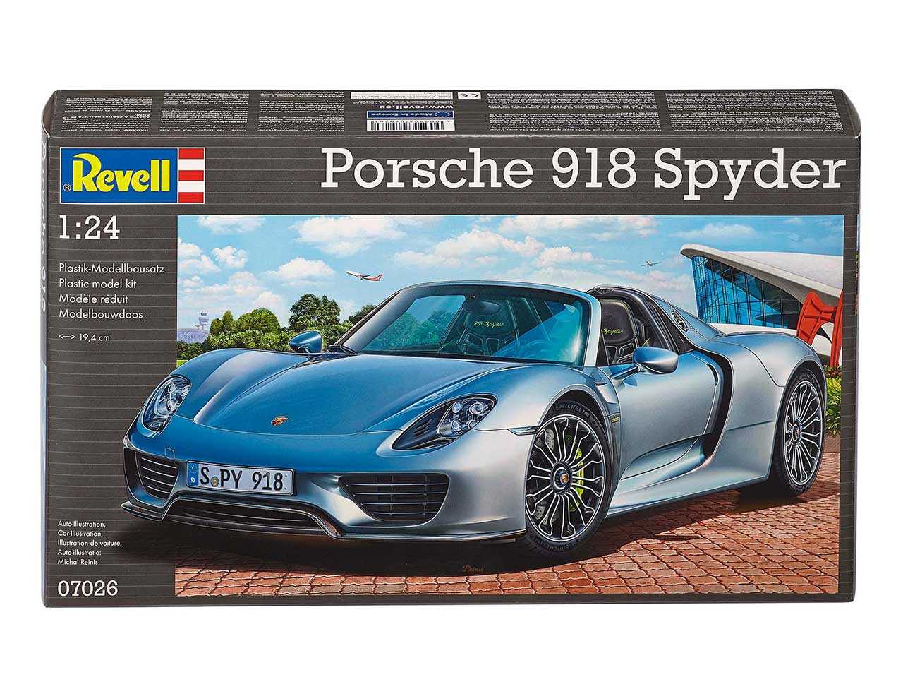 Plastic ModelKit auto 07026 - Porsche 918 Spyder (1:24)