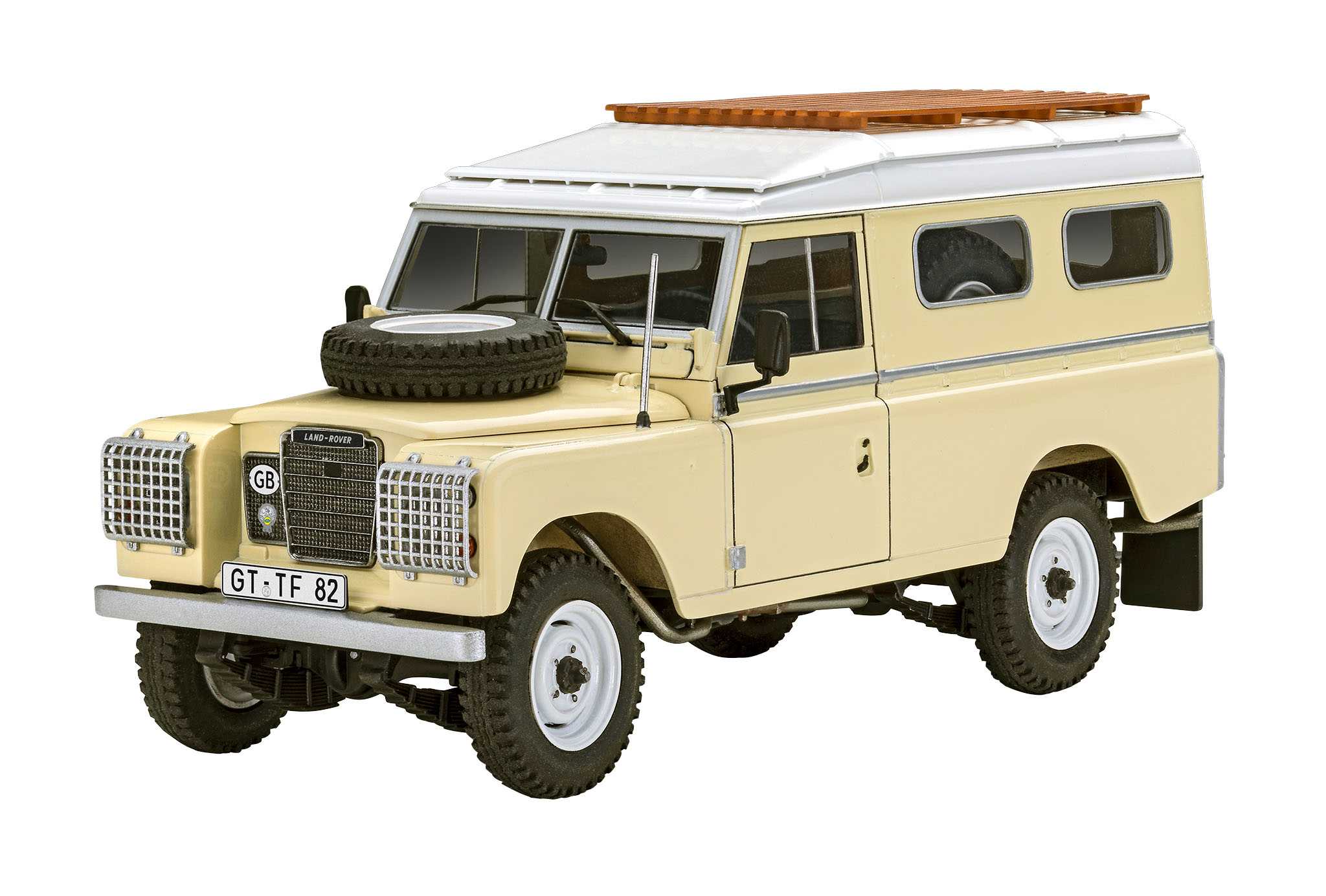 Plastic ModelKit auto 07056 - Land Rover Series III LWB (commercial) (1:24)