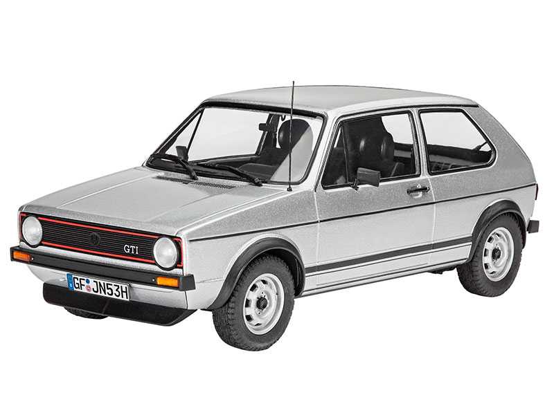 Plastic ModelKit auto 07072 - VW Golf 1 GTI (1:24) 18-5730