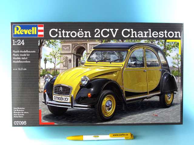 Plastic ModelKit auto 07095 - Citroën 2CV (1:24) 18-3976