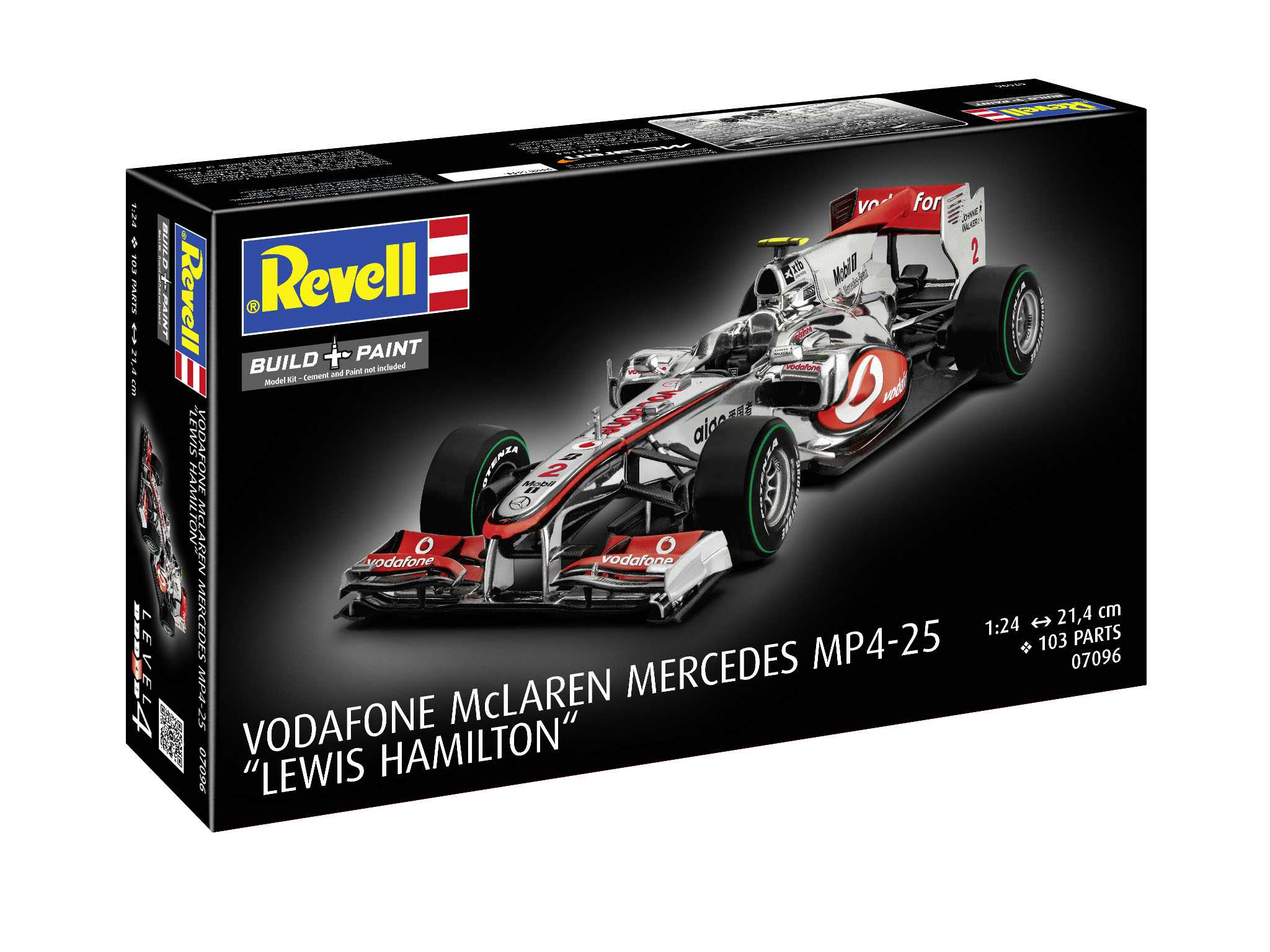 Plastic ModelKit auto 07096 - Vodafone McLaren Mercedes MP4-25 "L.Hamilton" (1:24) 18-3639