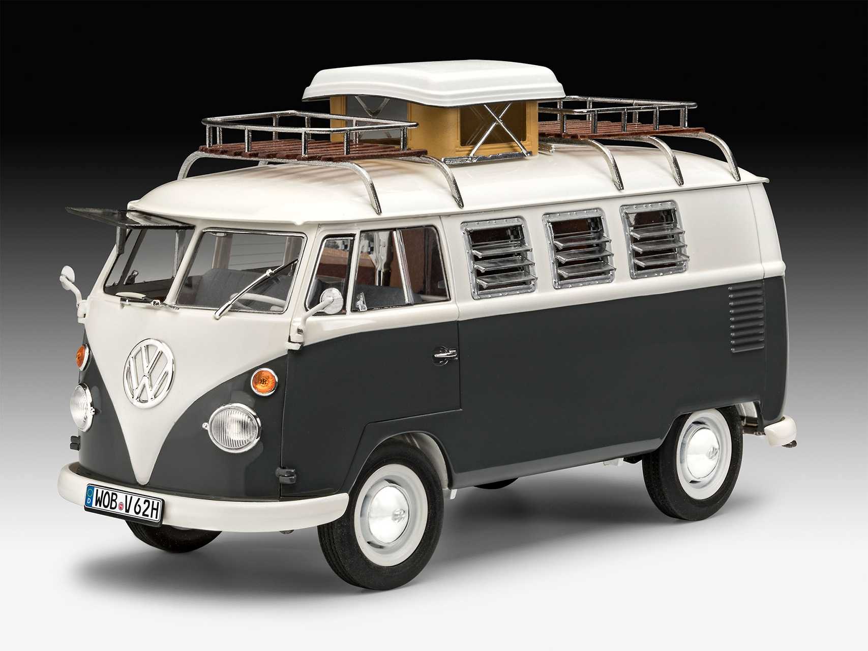 Plastic ModelKit auto 07674 - VW T1 Camper (1:24)