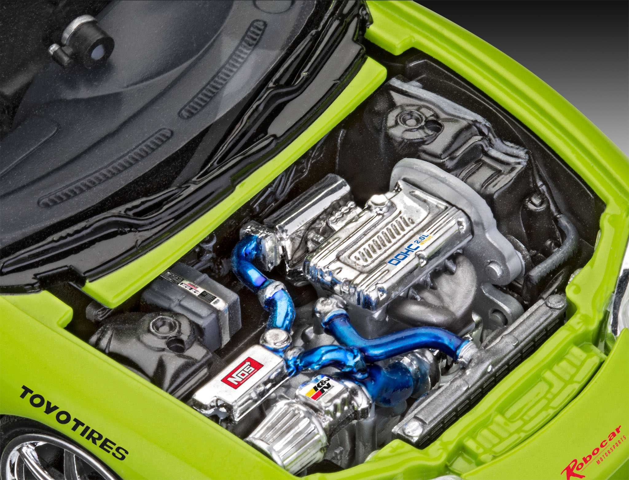 Plastic ModelKit auto 07691 - Fast & Furious Brian's 1995 Mitsubishi Eclipse (1:25)