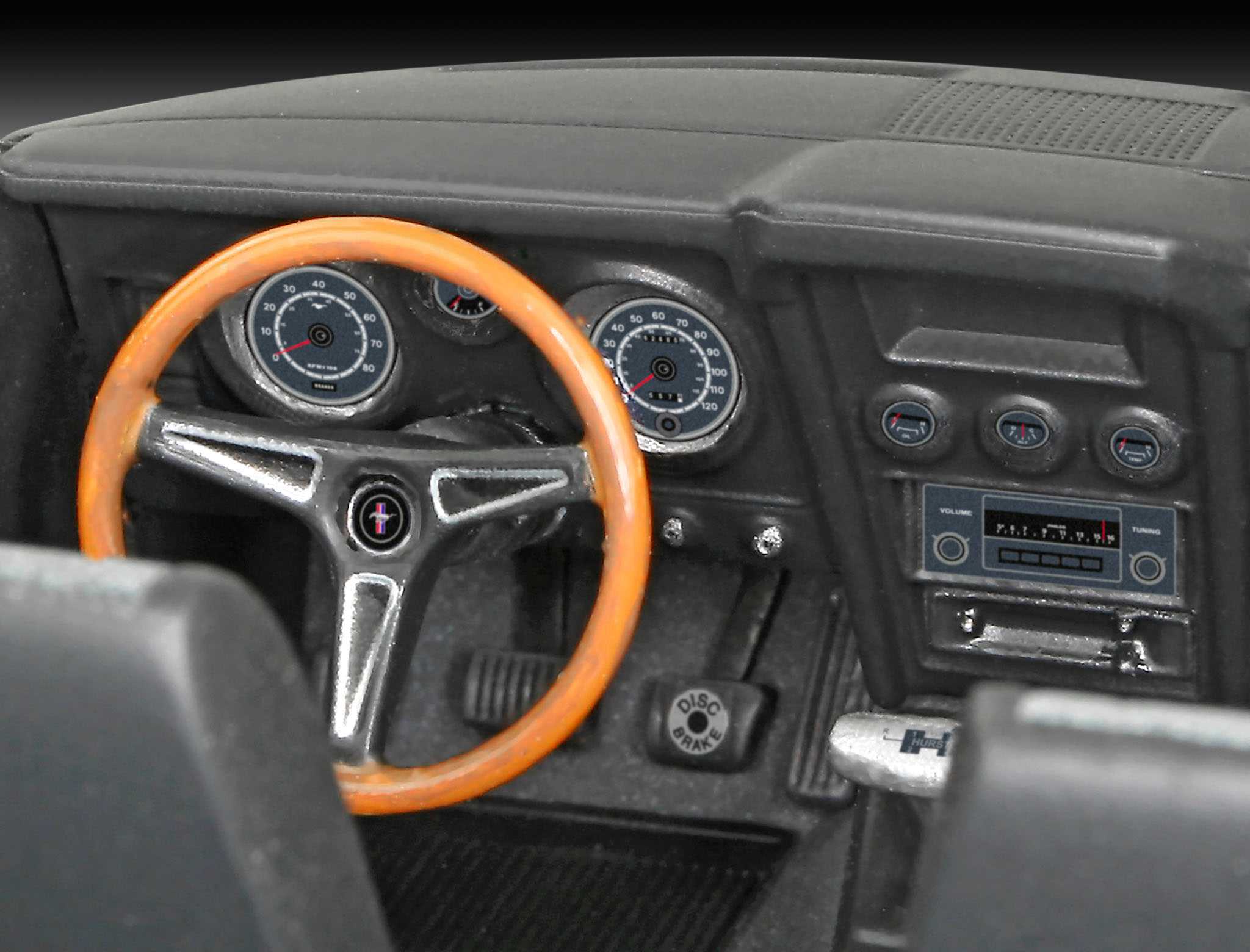 Plastic ModelKit auto 07699 - 71 Ford Mustang Boss 351 (1:25)