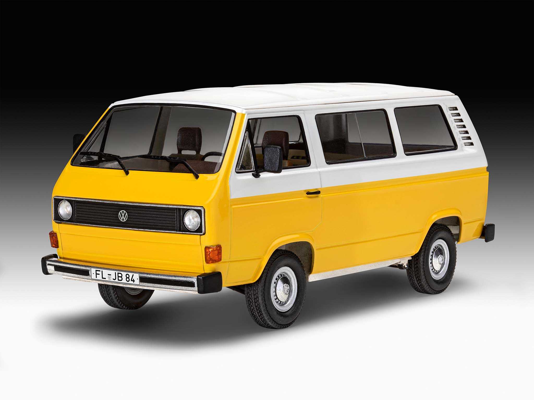 Plastic ModelKit auto 07706 - VW T3 Bus (1:24)