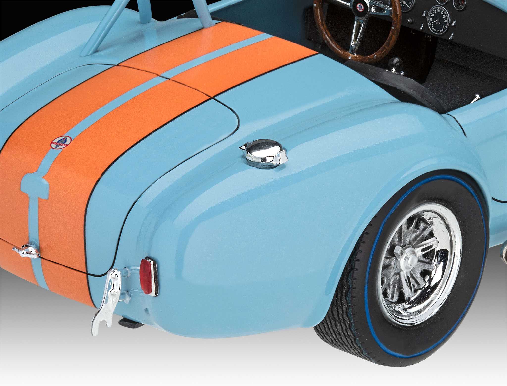 Plastic ModelKit auto 07708 - 65 Shelby Cobra 427 (1:24)