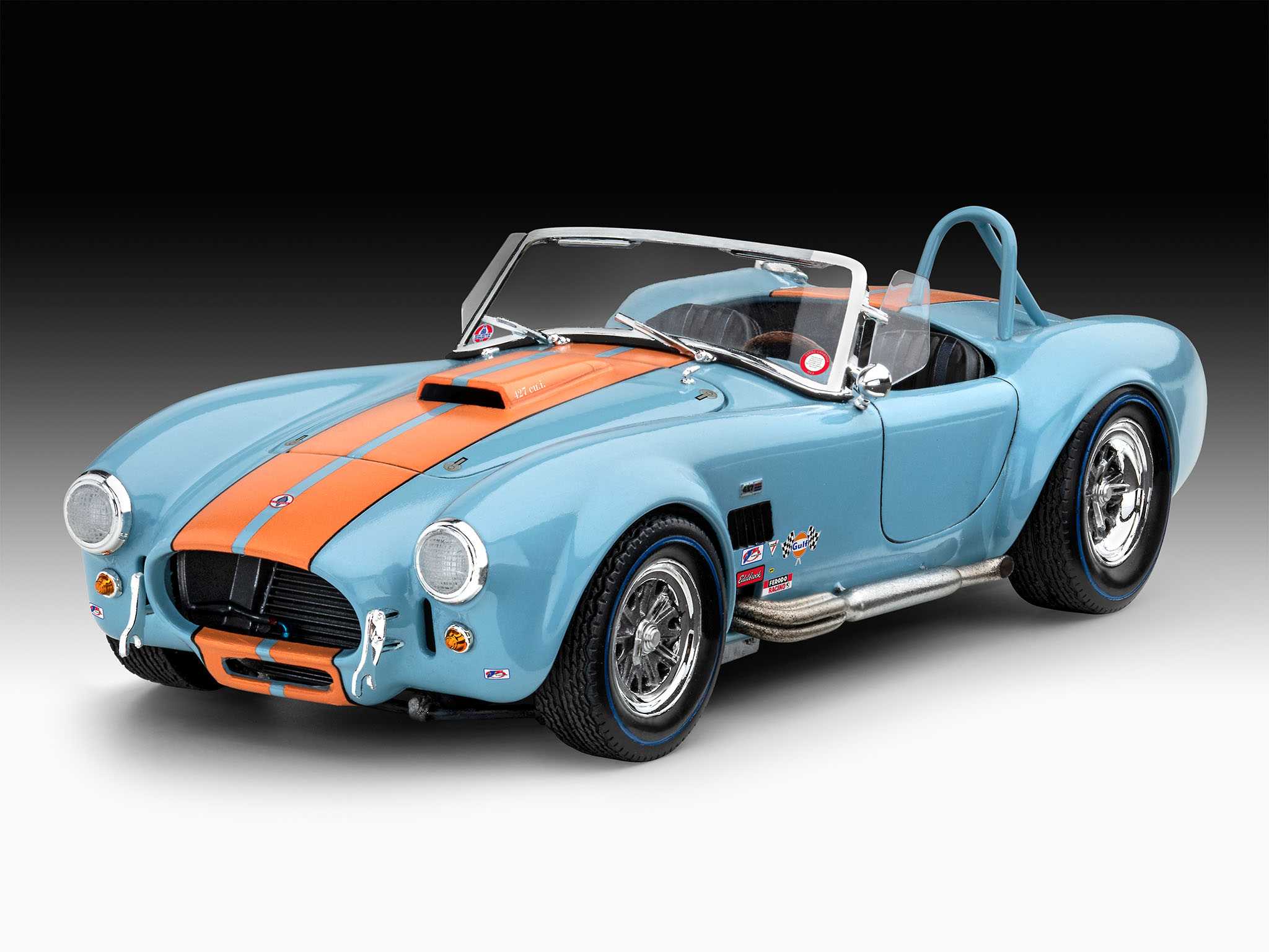 Plastic ModelKit auto 07708 - 65 Shelby Cobra 427 (1:24)