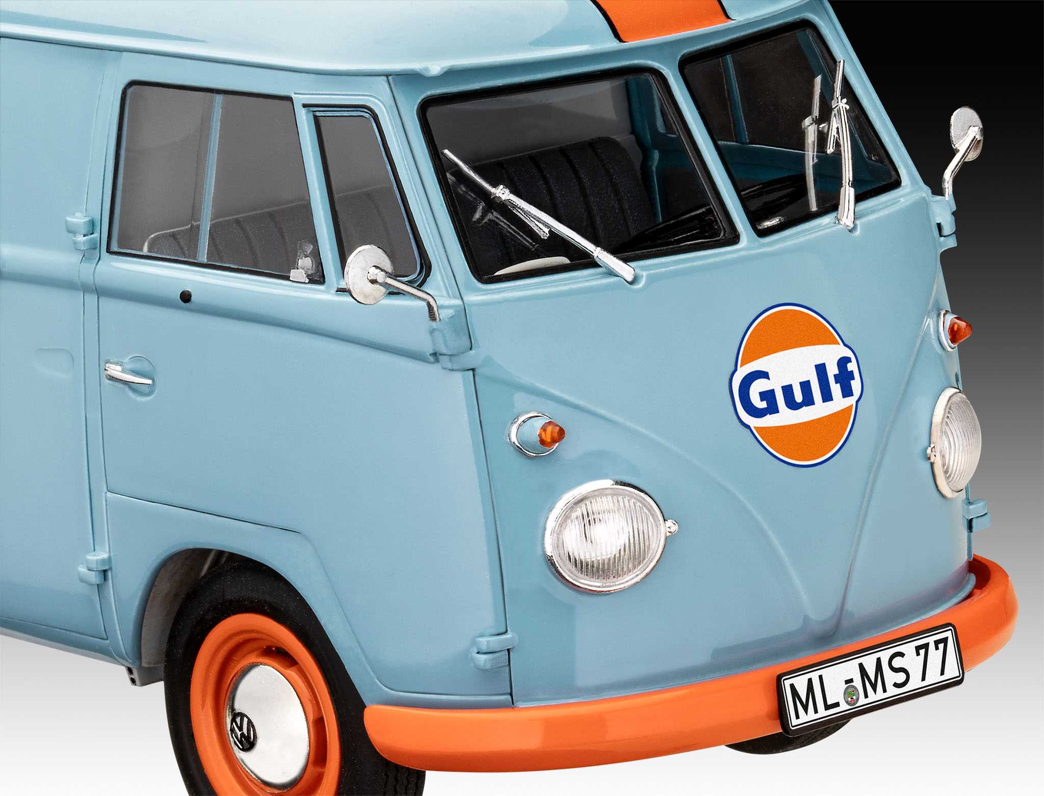 Plastic ModelKit auto 07726 - VW T1 panel van (Gulf Decoration) (1:24)