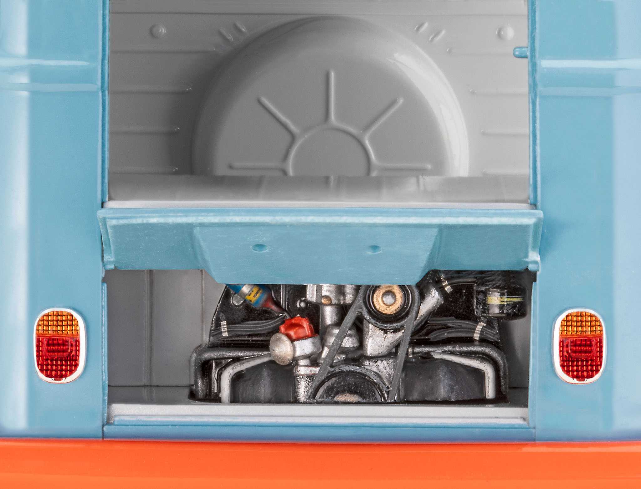 Plastic ModelKit auto 07726 - VW T1 panel van (Gulf Decoration) (1:24)