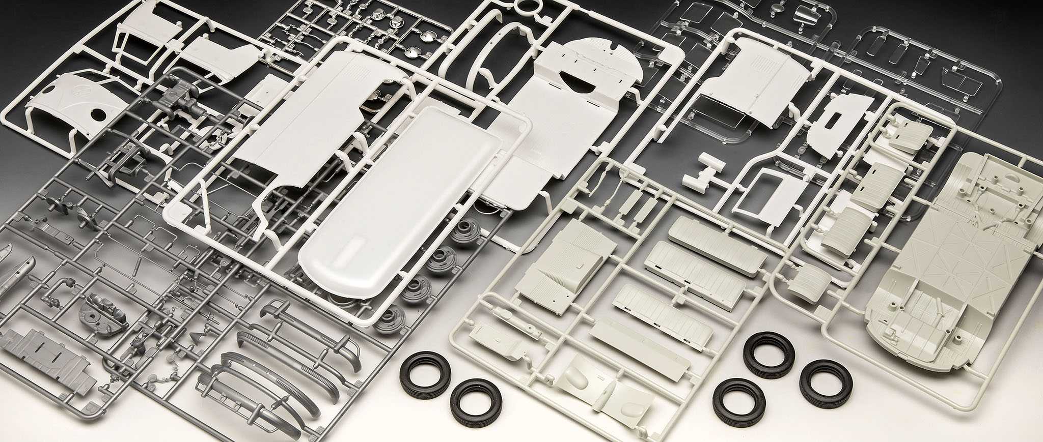 Plastic ModelKit auto 07726 - VW T1 panel van (Gulf Decoration) (1:24)