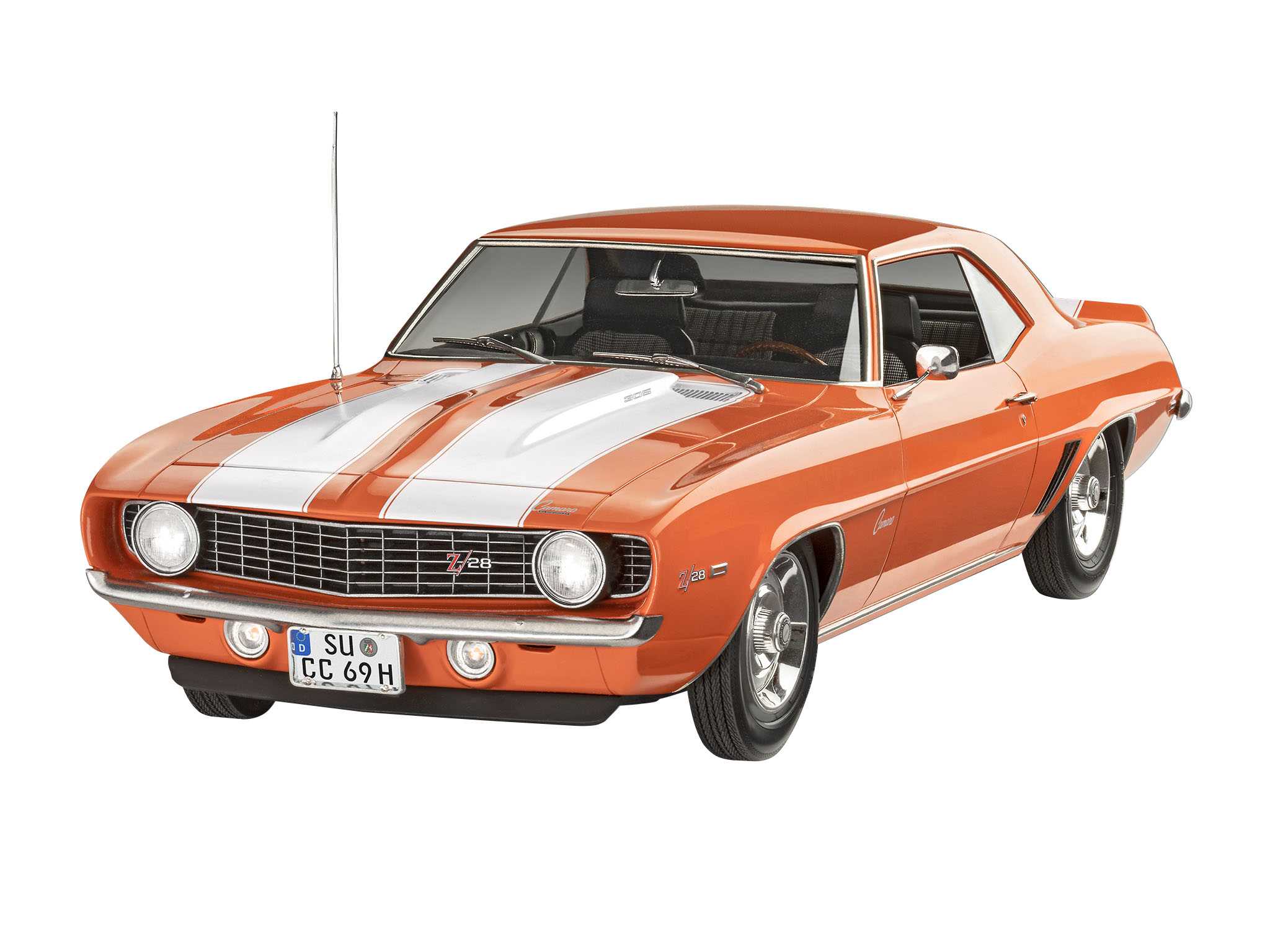 Plastic ModelKit auto 07727 - 69 Chevy Camaro (1:12)
