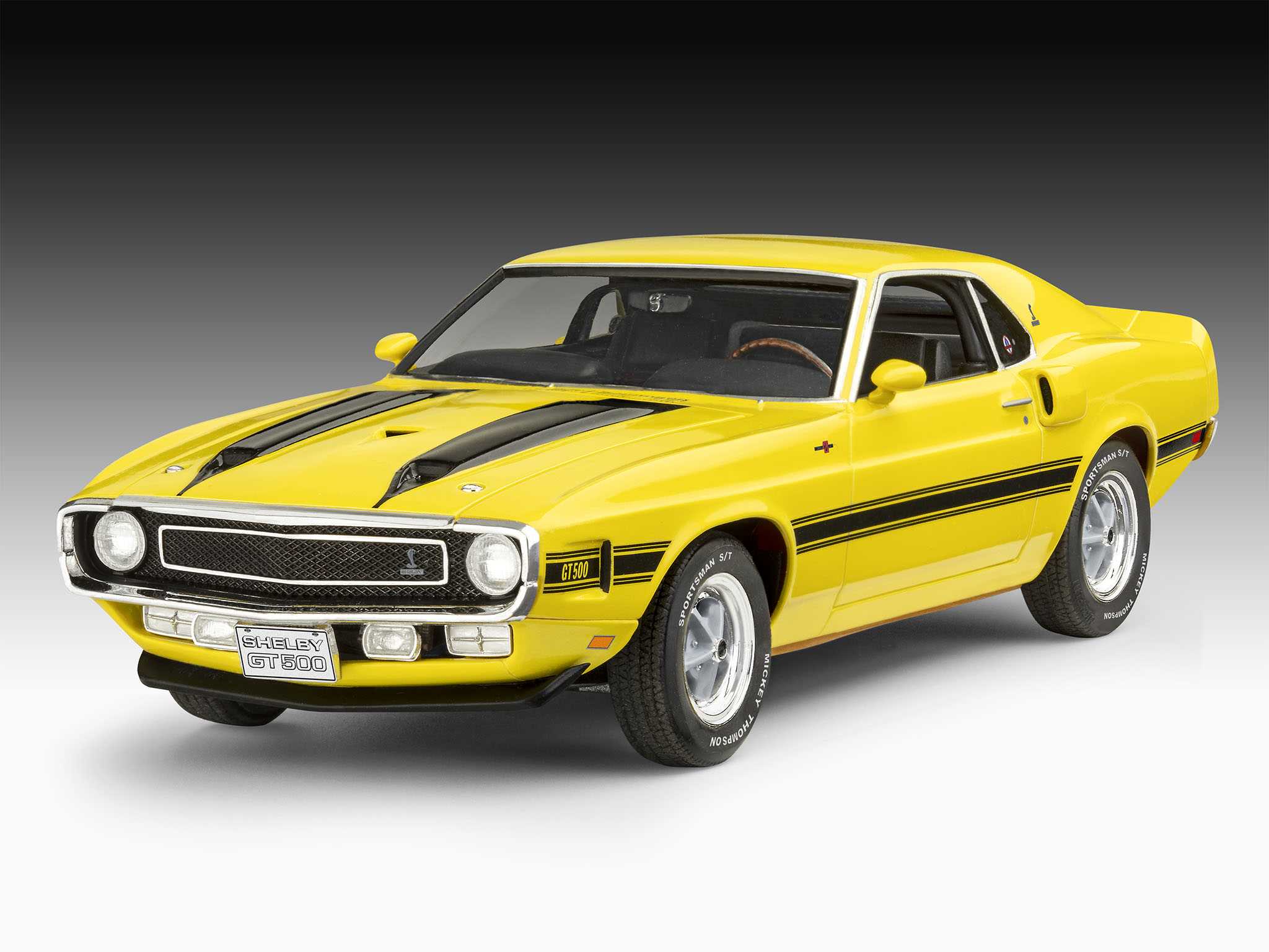Plastic ModelKit auto 07729 - 70 Shelby Mustang GT500 (1:25)