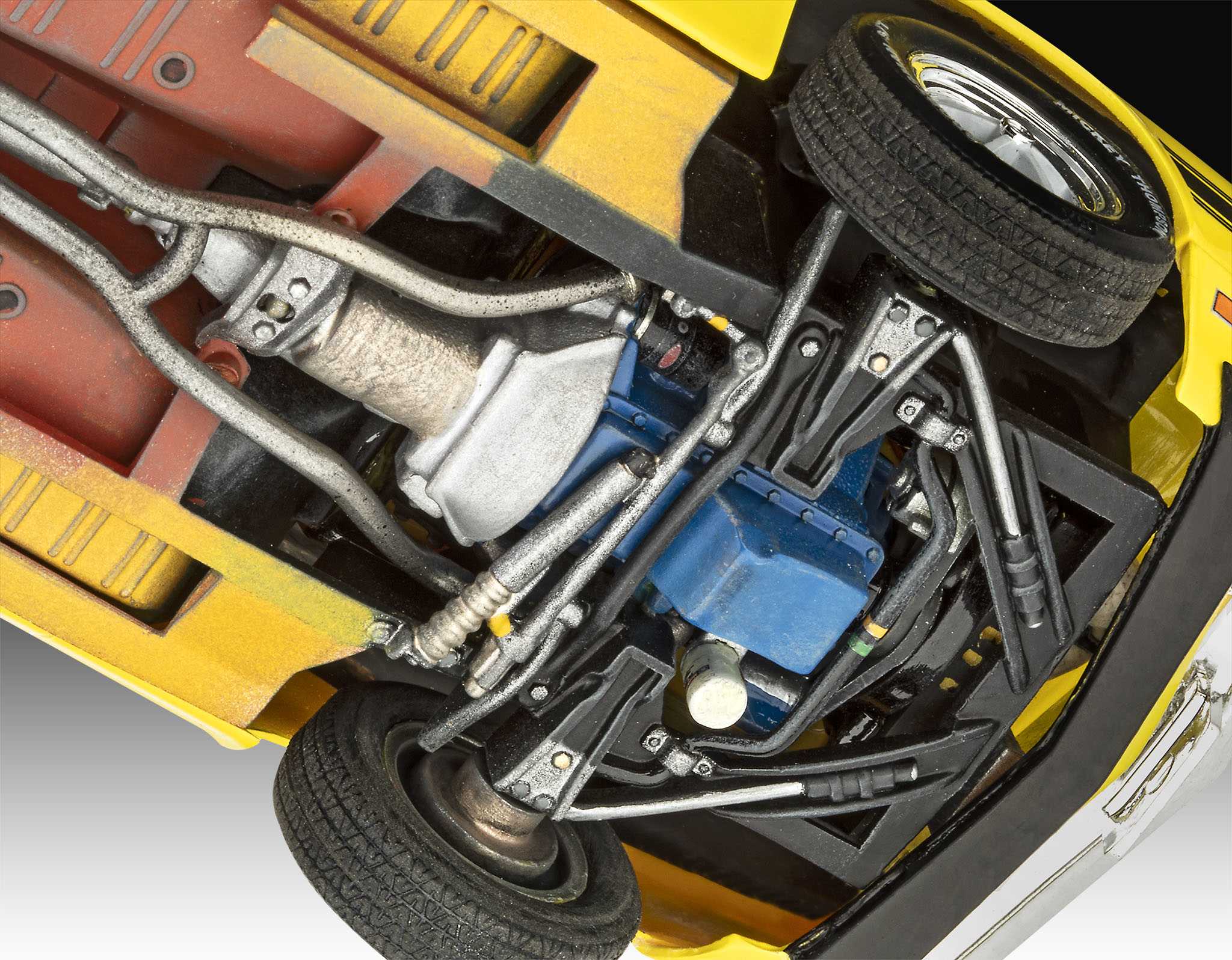 Plastic ModelKit auto 07729 - 70 Shelby Mustang GT500 (1:25)