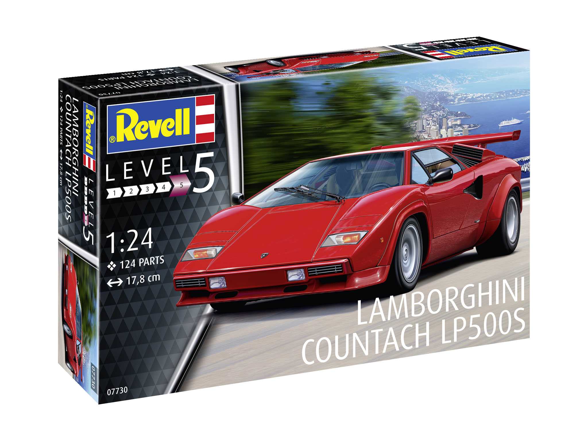 Plastic ModelKit auto 07730 - Lamborghini Countach LP500S (1:24) 18-07730