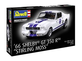 Plastic ModelKit auto 07736 - 1966 Shelby GT 350 R "Stirling Moss" (1:24)