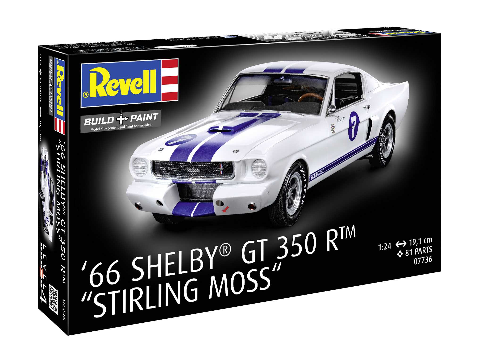 1:24 1966 Shelby GT 350 R ″Stirling Moss″