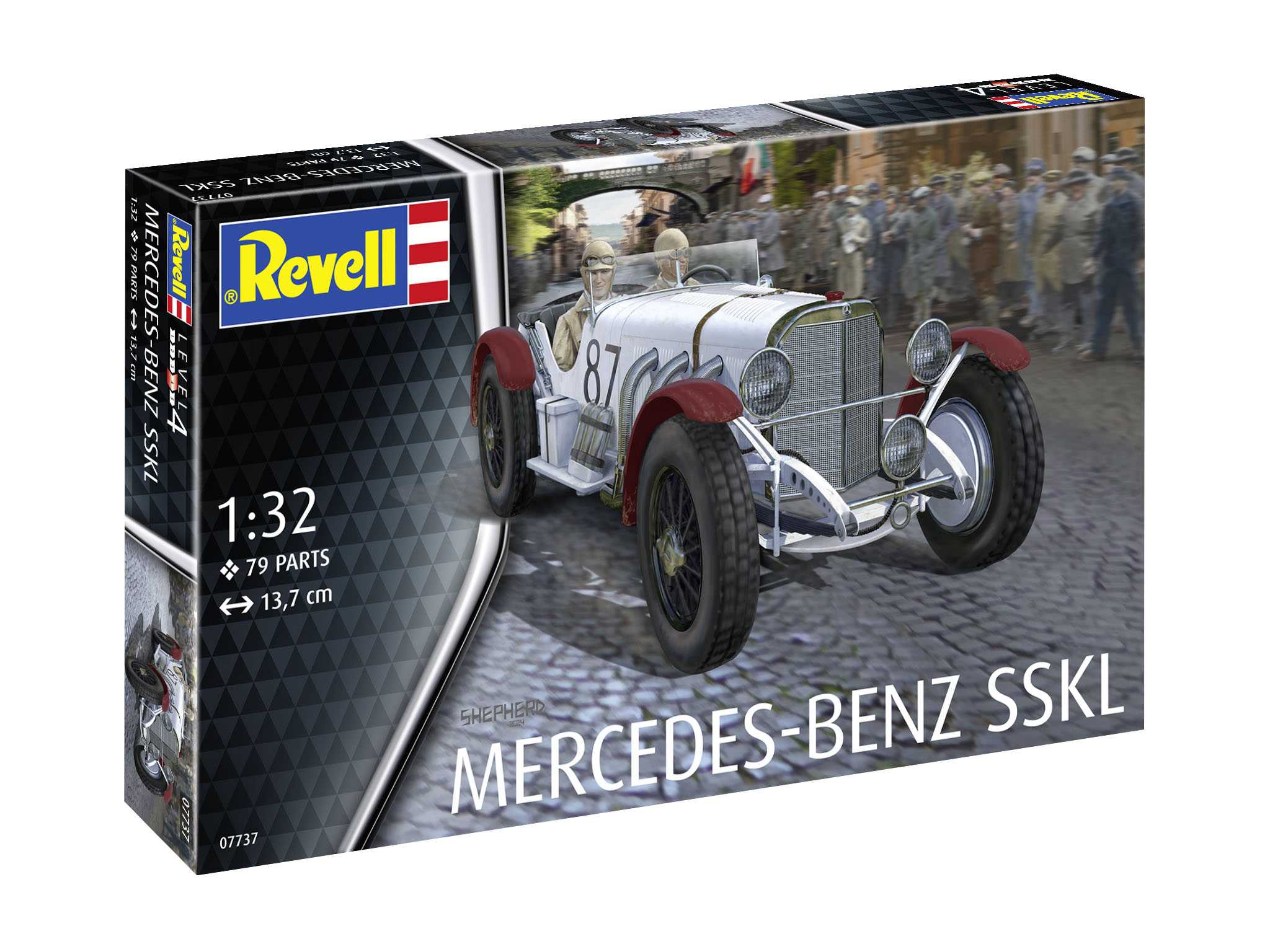 Plastic ModelKit auto 07737 - Mercedes-Benz SSKL (1:32) 18-07737
