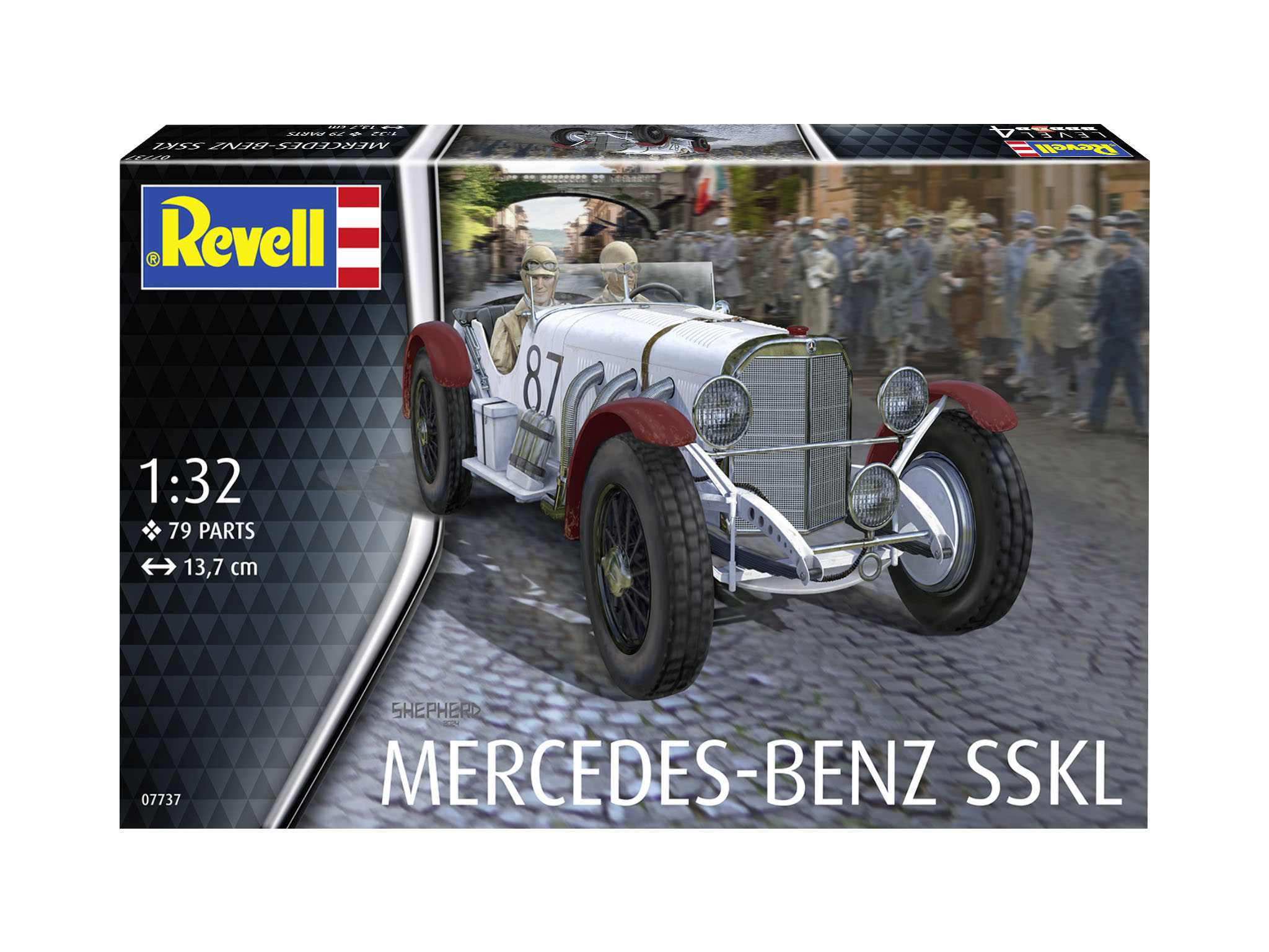 Plastic ModelKit auto 07737 - Mercedes-Benz SSKL (1:32)