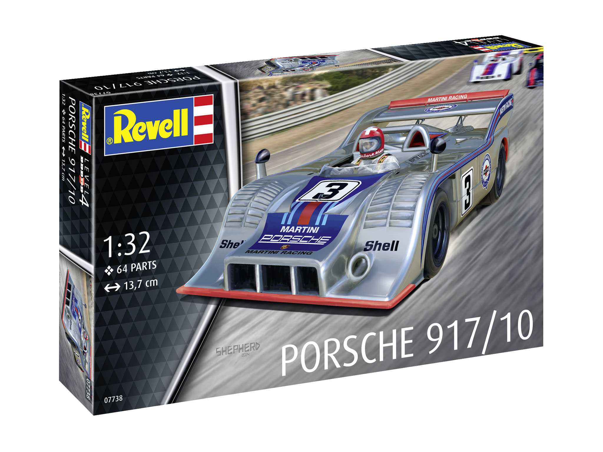 Plastic ModelKit auto 07738 - Porsche 917 (1:32) 18-07738