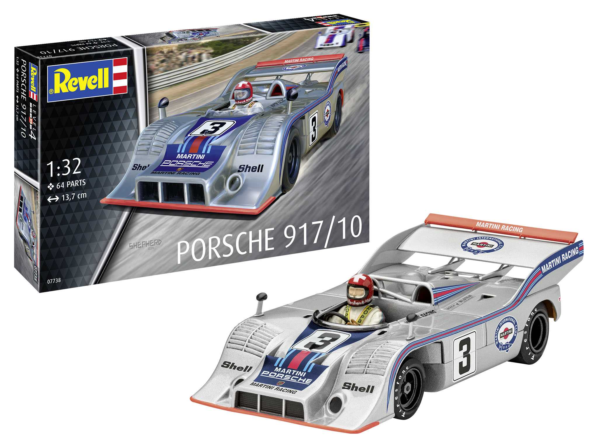 Plastic ModelKit auto 07738 - Porsche 917 (1:32)