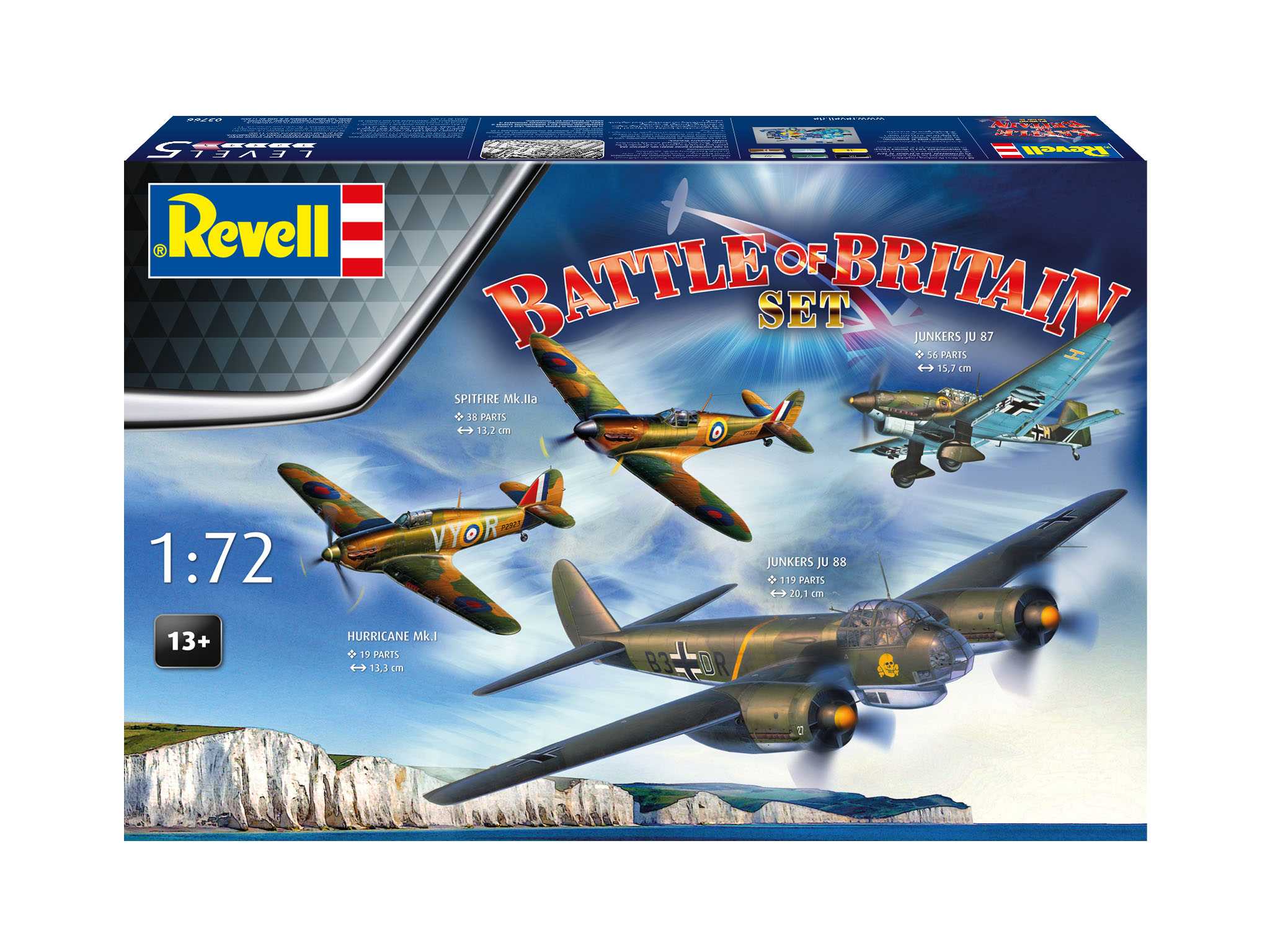 Plastic ModelKit letadla 03766 - Battle of Britain (85th Anniversary) (1:72)