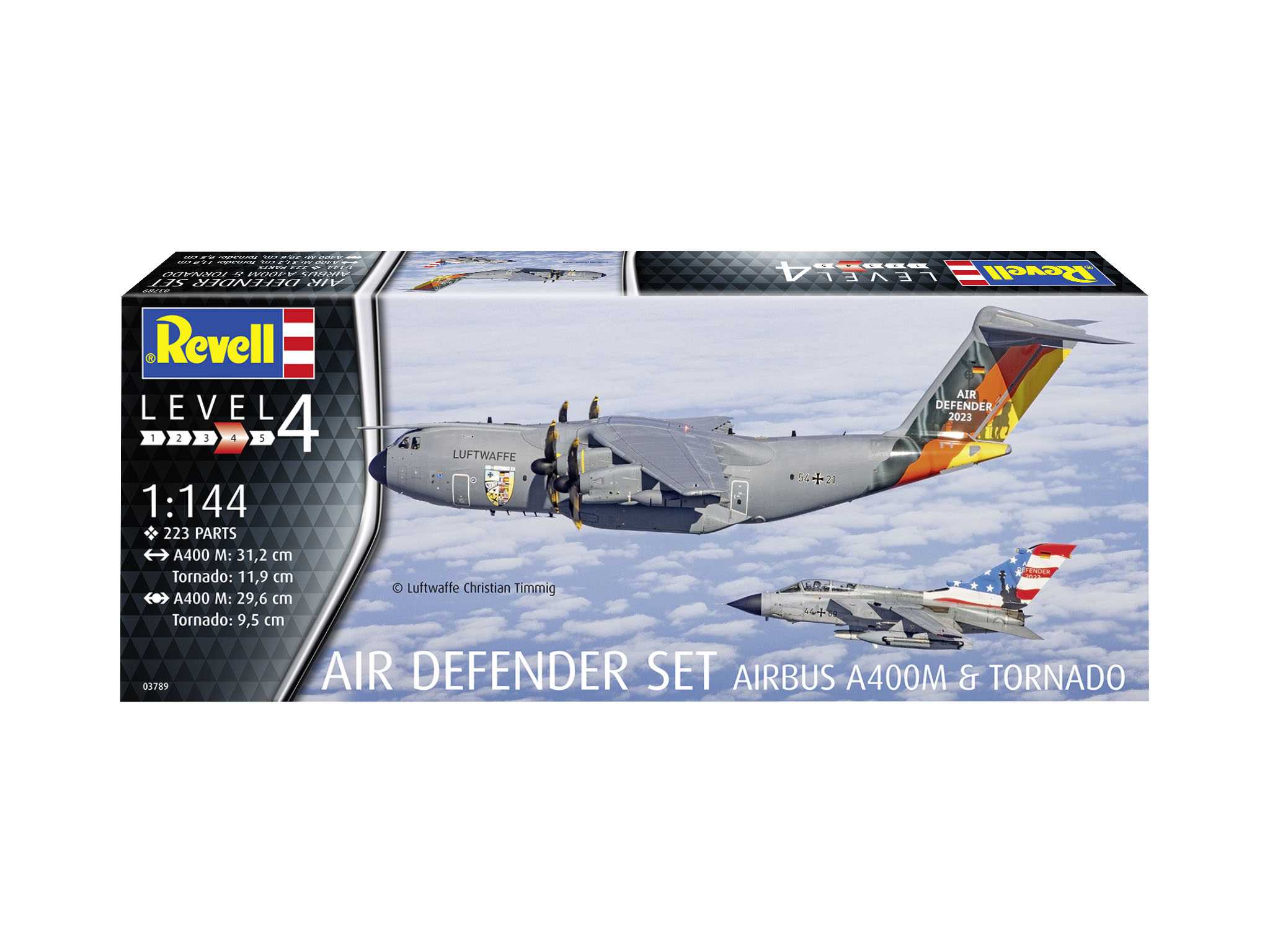 Plastic ModelKit letadla 03789 - Air Defender (1:144)