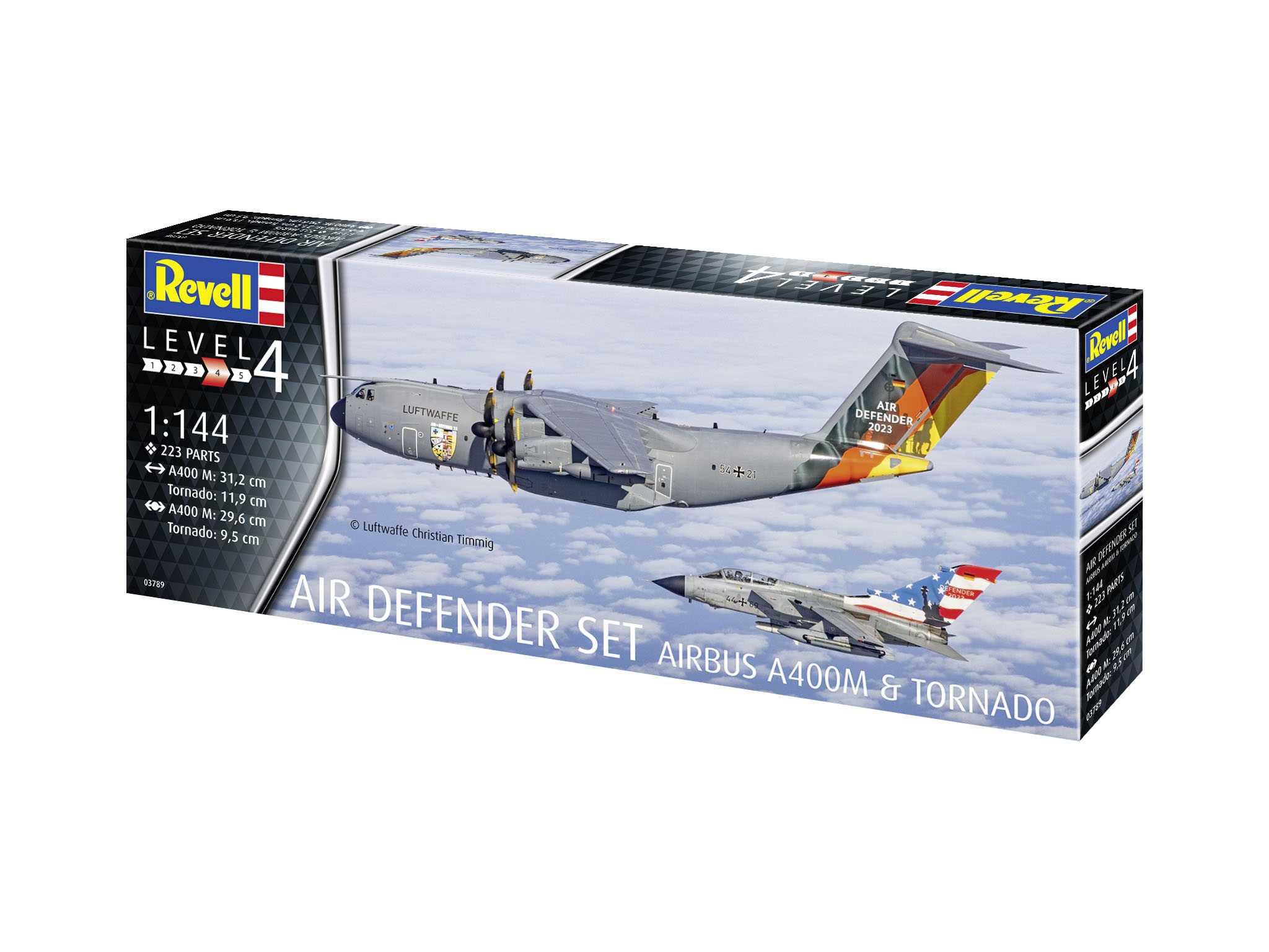 Plastic ModelKit letadla 03789 - Air Defender (1:144)