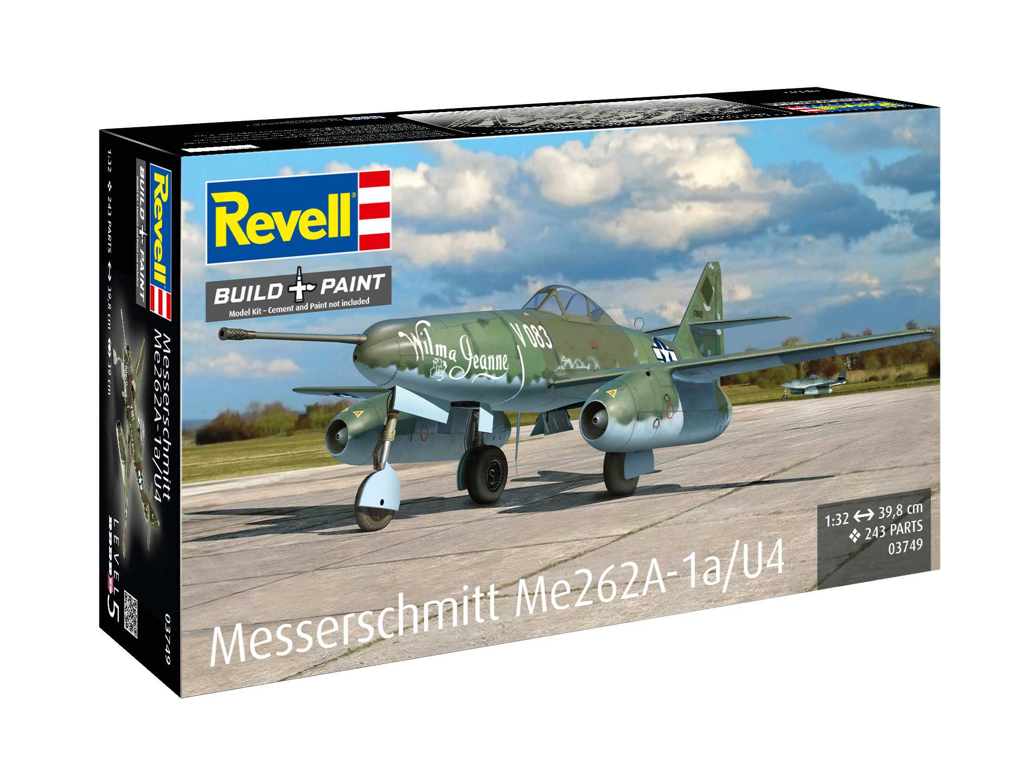 1:32 Messerschmitt Me262A-1a/U4 