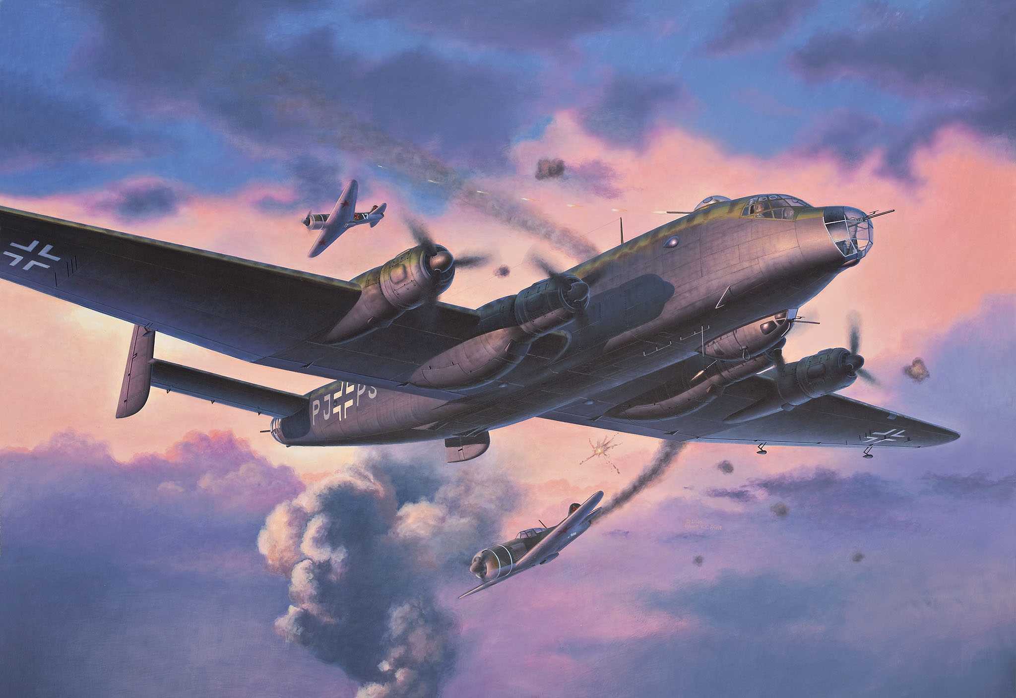 Plastic ModelKit letadlo 03754 - Junkers Ju 290A-5 'Seeadler' (1:72)