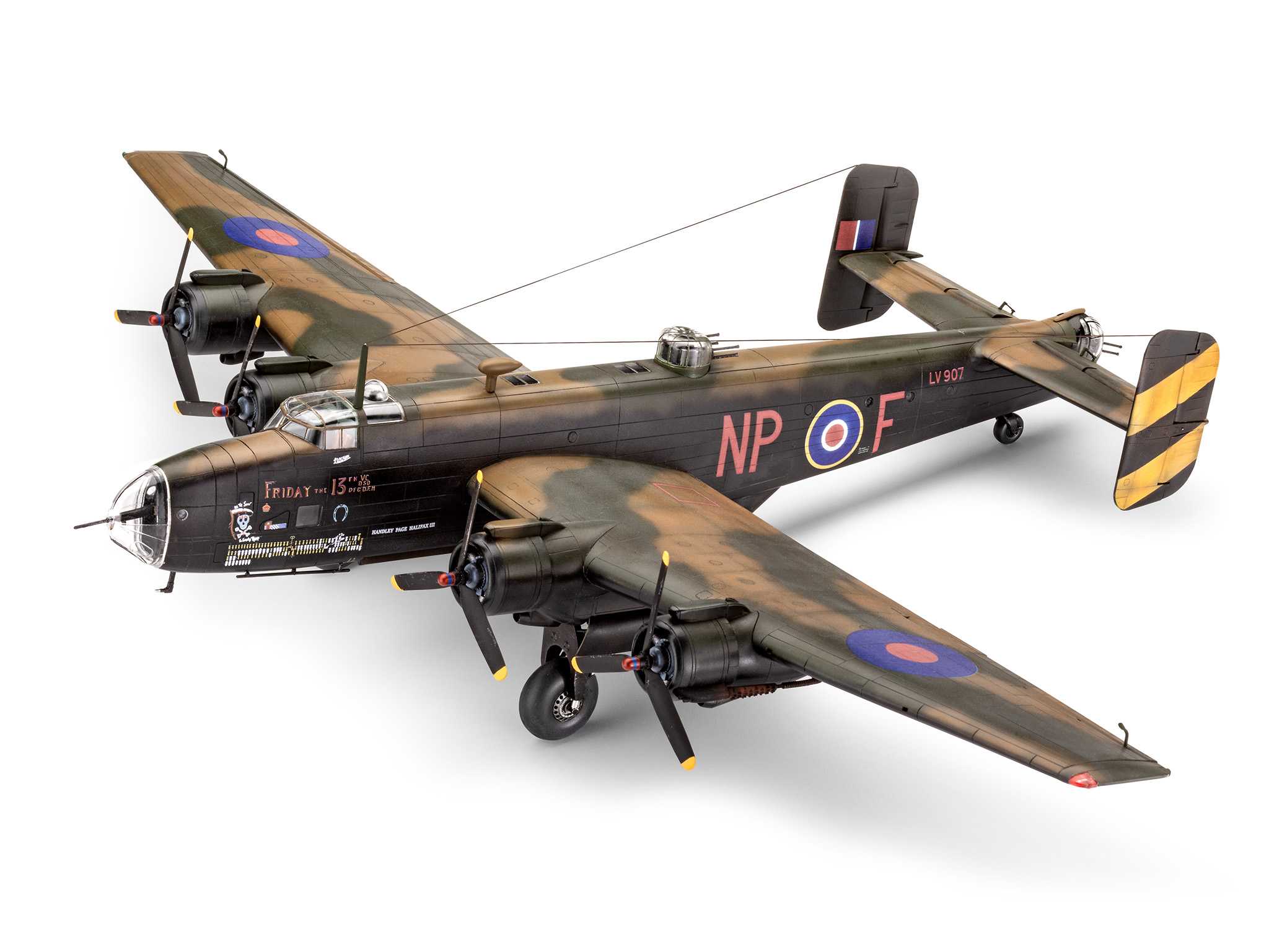 Plastic ModelKit letadlo 03756 - Handley Page Halifax B Mk.III (1:72)