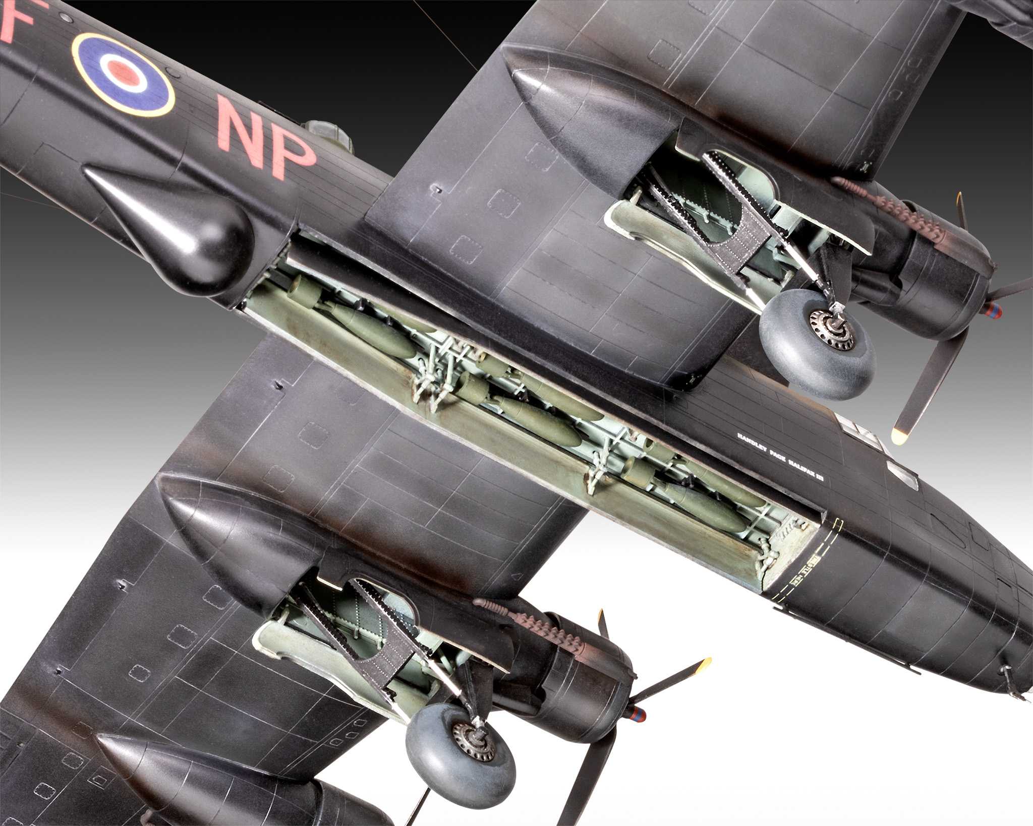 Plastic ModelKit letadlo 03756 - Handley Page Halifax B Mk.III (1:72)