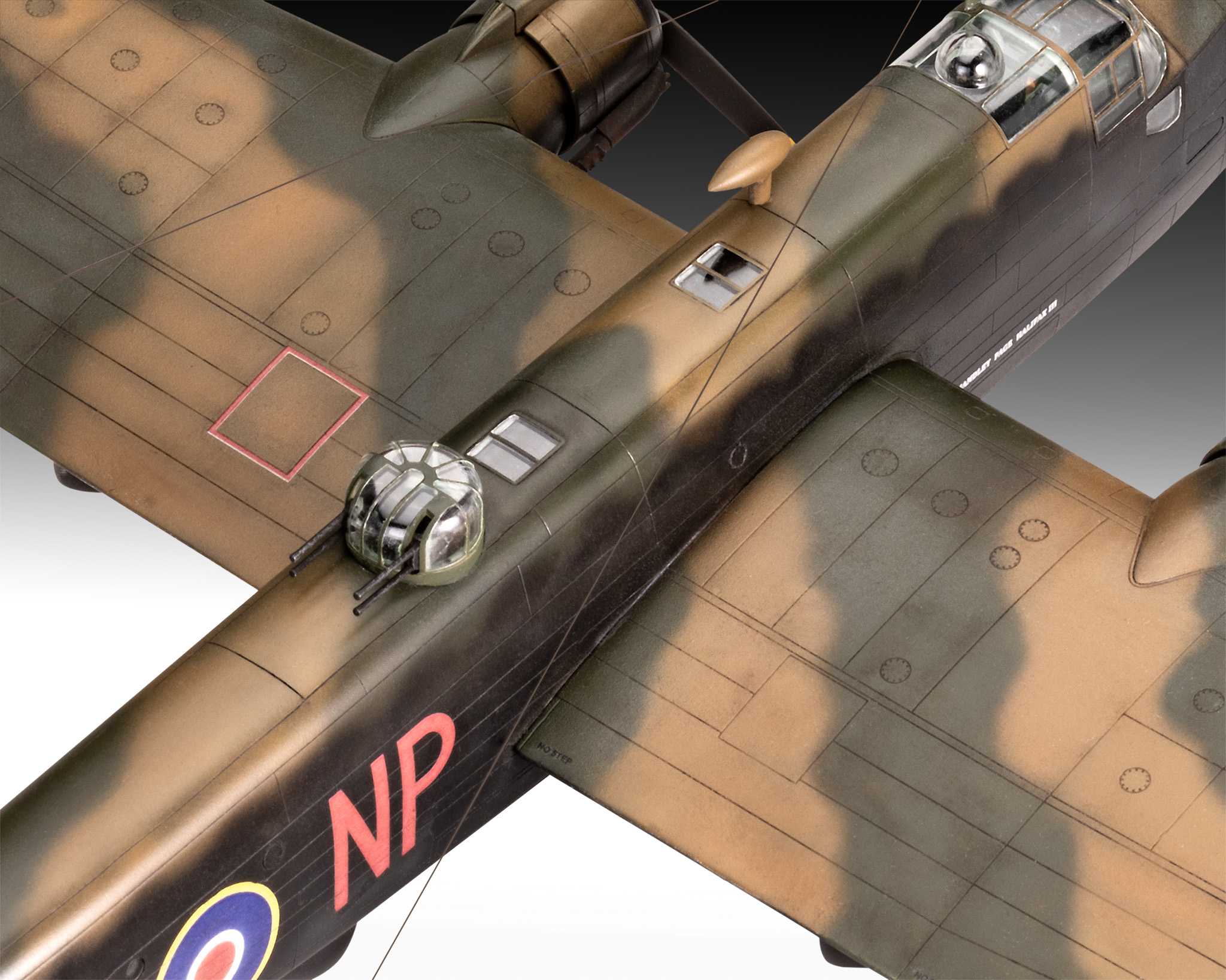 Plastic ModelKit letadlo 03756 - Handley Page Halifax B Mk.III (1:72)