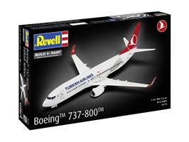 Plastic ModelKit letadlo 03772 - Boeing 737-800 "Turkish Airlines" (1:144)