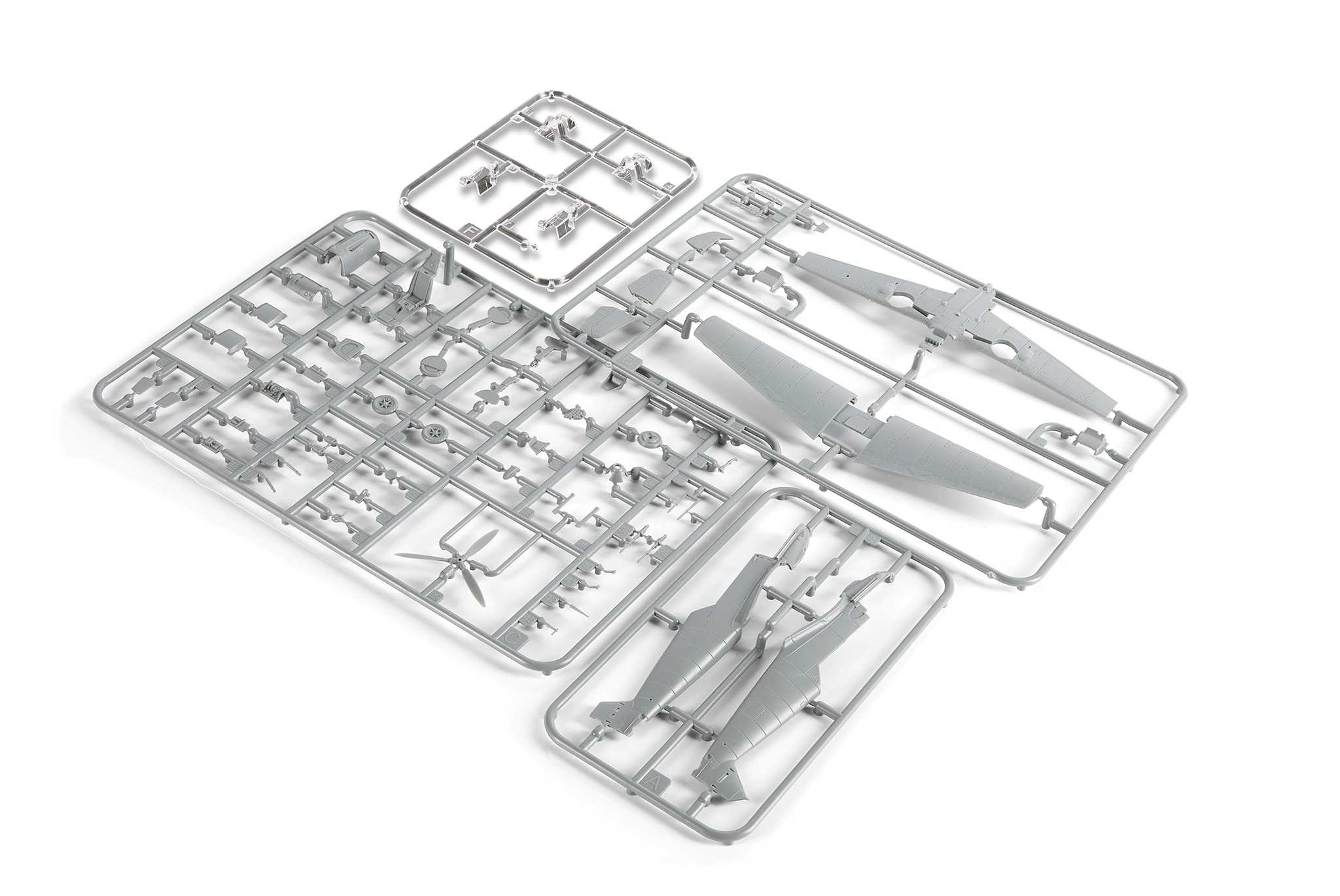 Plastic ModelKit letadlo 03781 - Messerschmitt Bf109E-3 (1:72)