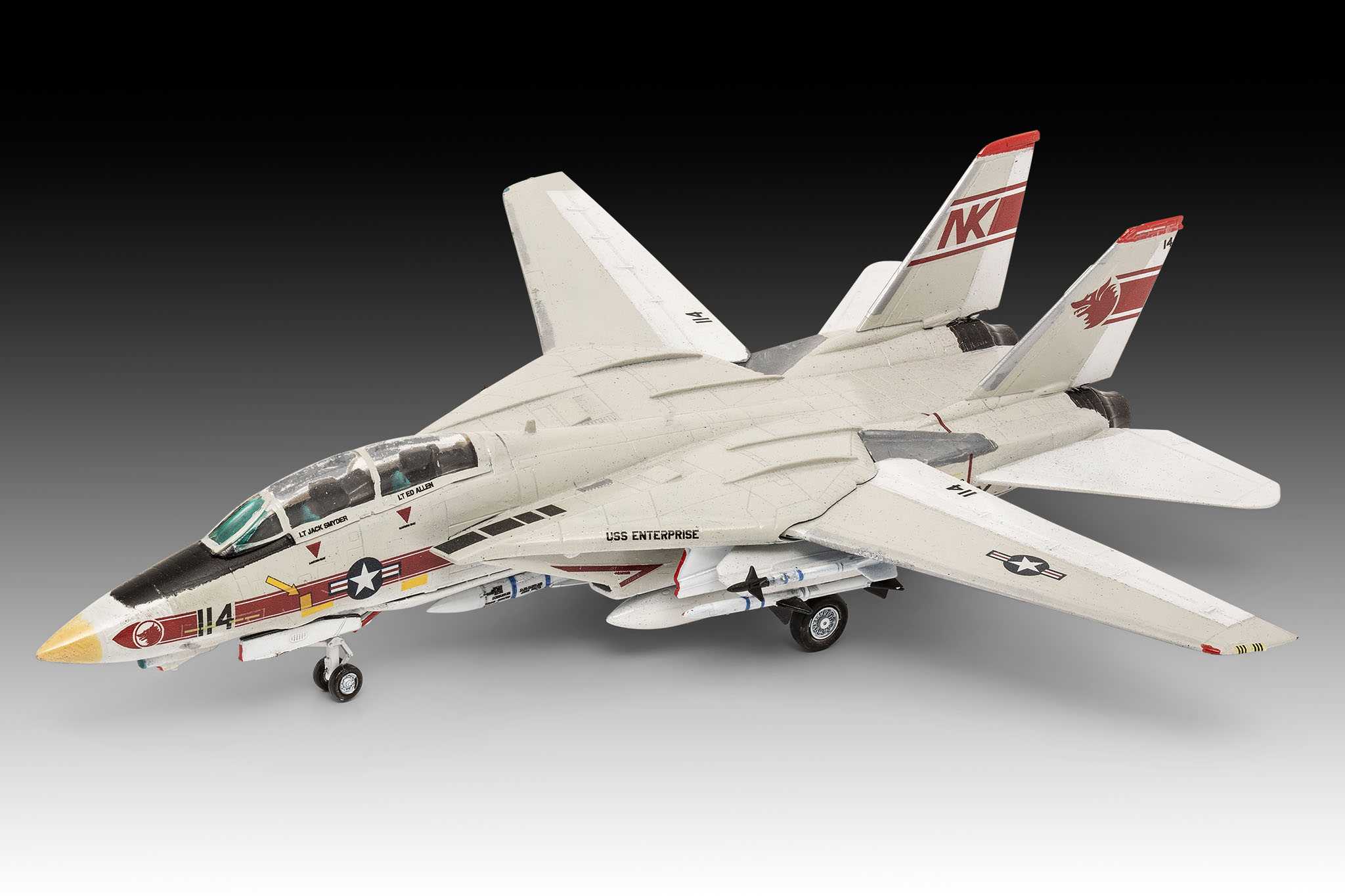 Plastic ModelKit letadlo 03782 - Grumman F-14A Tomcat (1:144)