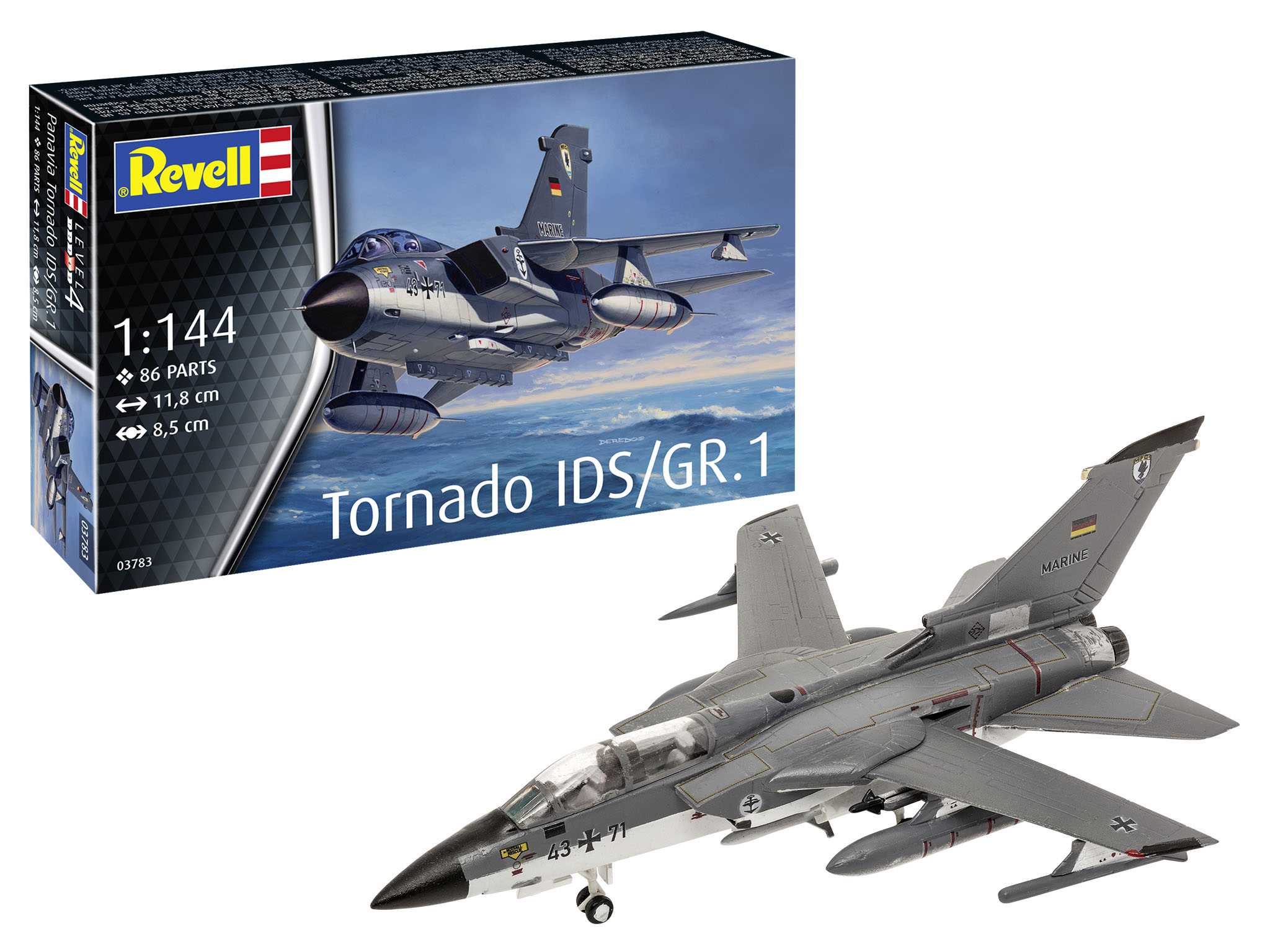 Plastic ModelKit letadlo 03783 - Panavia Tornado IDS/GR.1 (1:144)