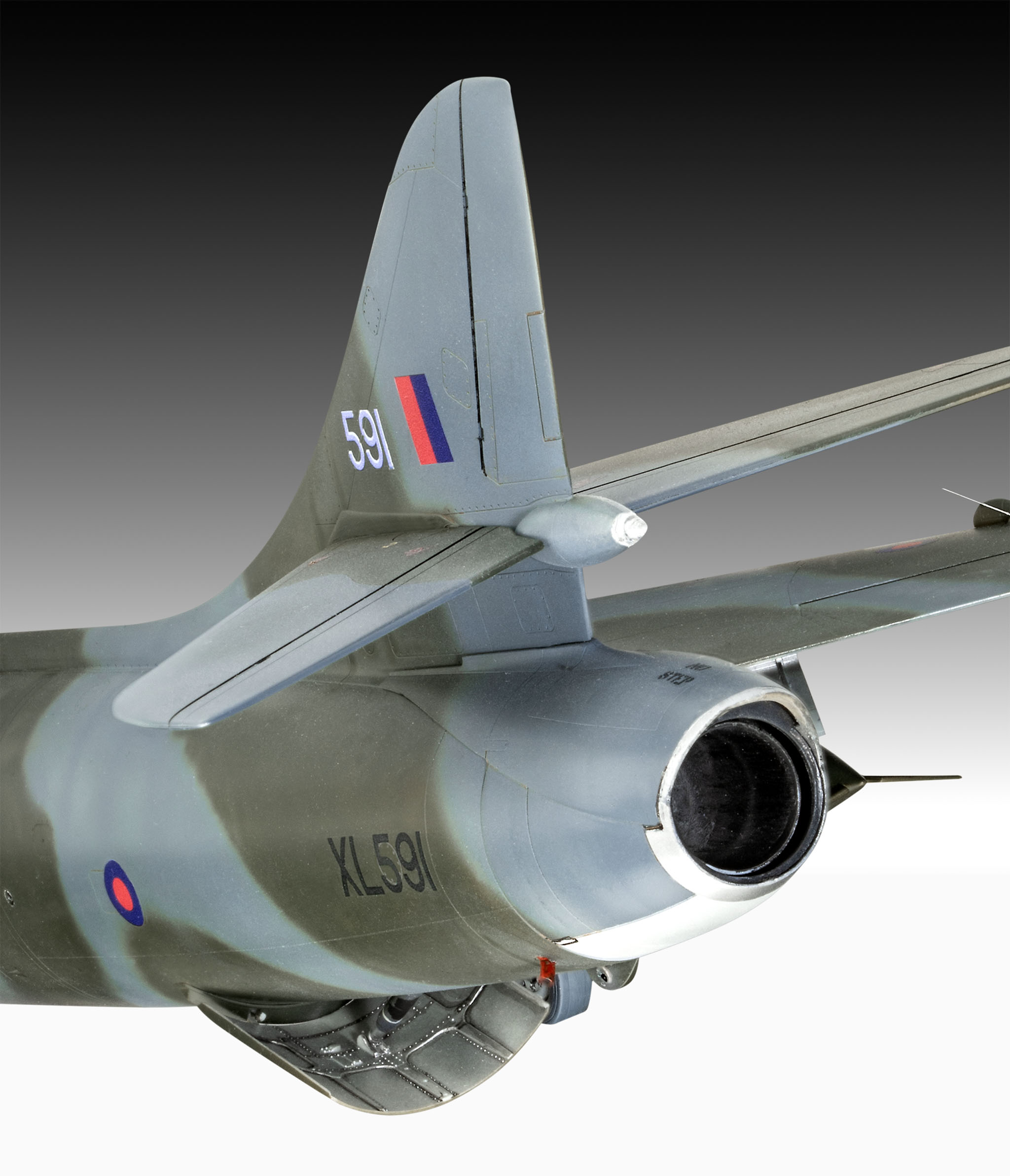 Plastic ModelKit letadlo 03786 - Hawker Hunter T.7/T.7A (1:32)
