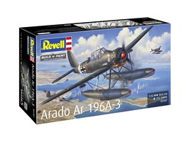 Plastic ModelKit letadlo 03787 - Arado Ar196A-3 Seaplane (1:32)