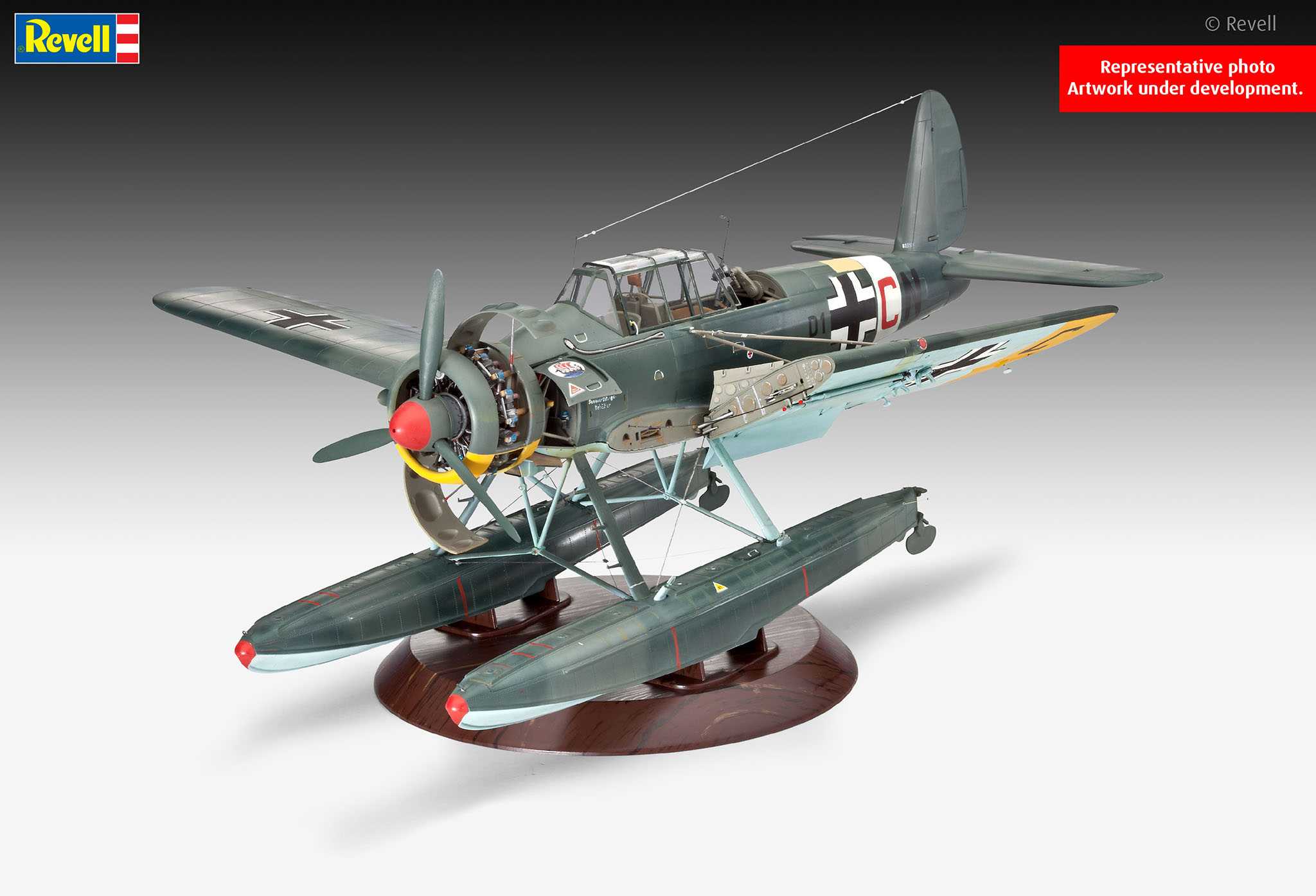 Plastic ModelKit letadlo 03787 - Arado Ar196A-3 Seaplane (1:32)