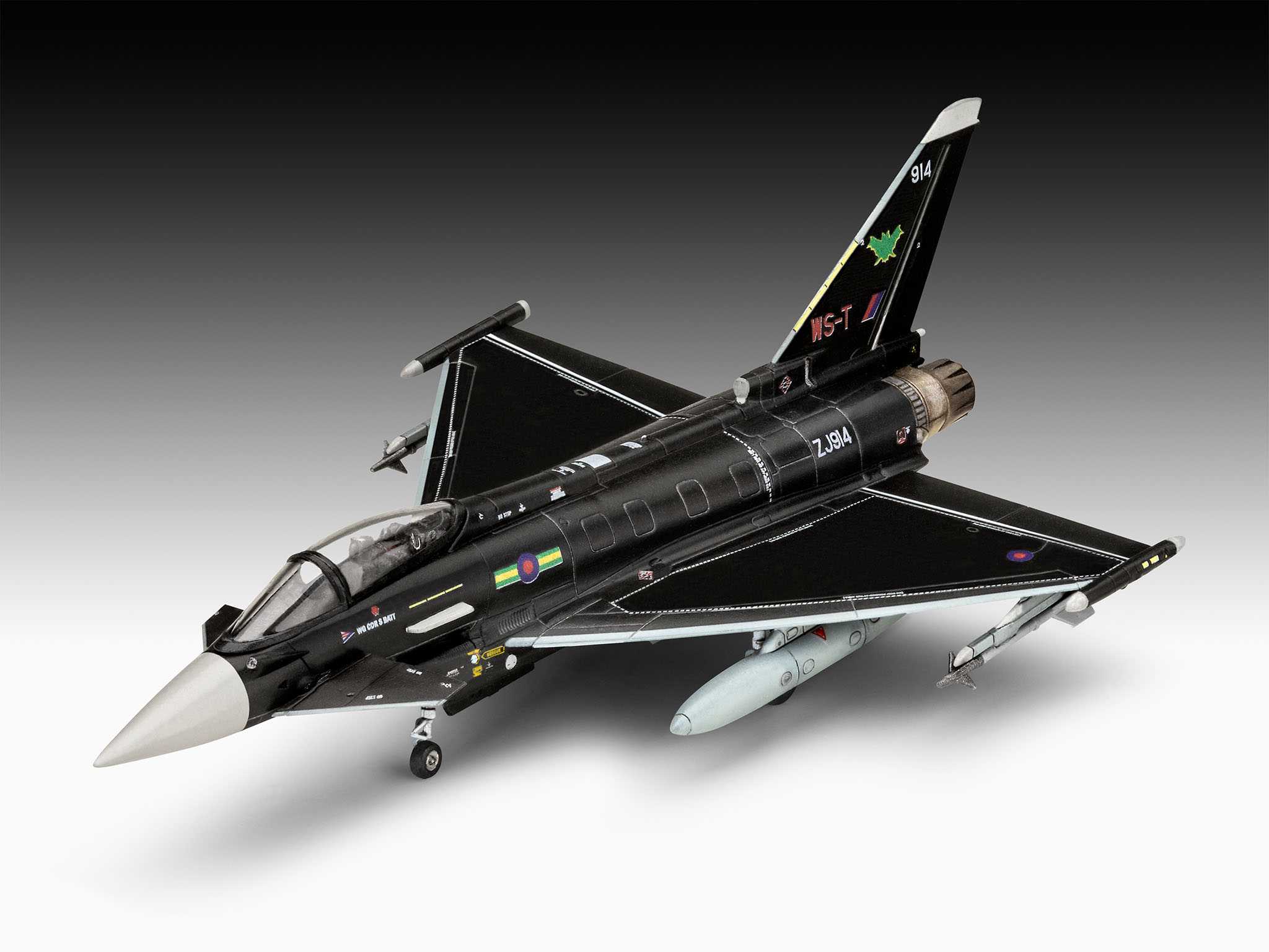 Plastic ModelKit letadlo 03796 - Eurofighter Typhoon - RAF (1:144)