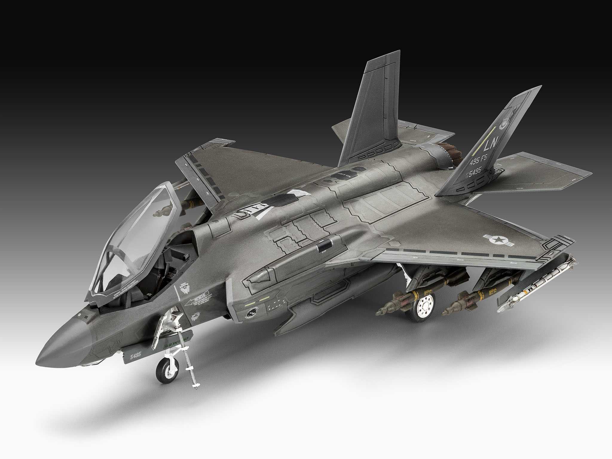 Plastic ModelKit letadlo 03799 - F-35A (1:72)