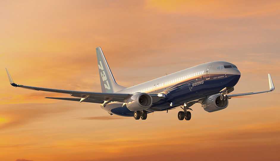 Plastic ModelKit letadlo 03809 - Boeing 737-800 (1:288)