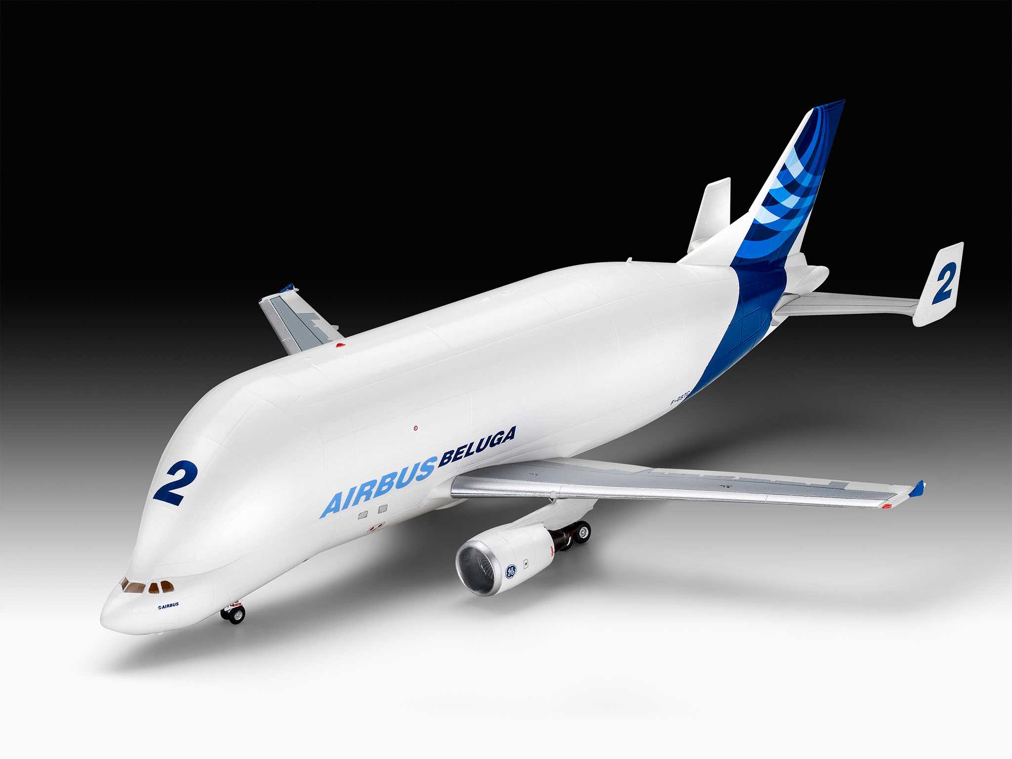 Plastic ModelKit letadlo 03817 - Airbus A300-600ST "Beluga" (1:144)