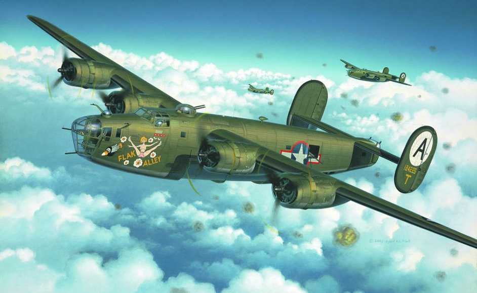 Plastic ModelKit letadlo 03831 - B-24D Liberator (1:48)