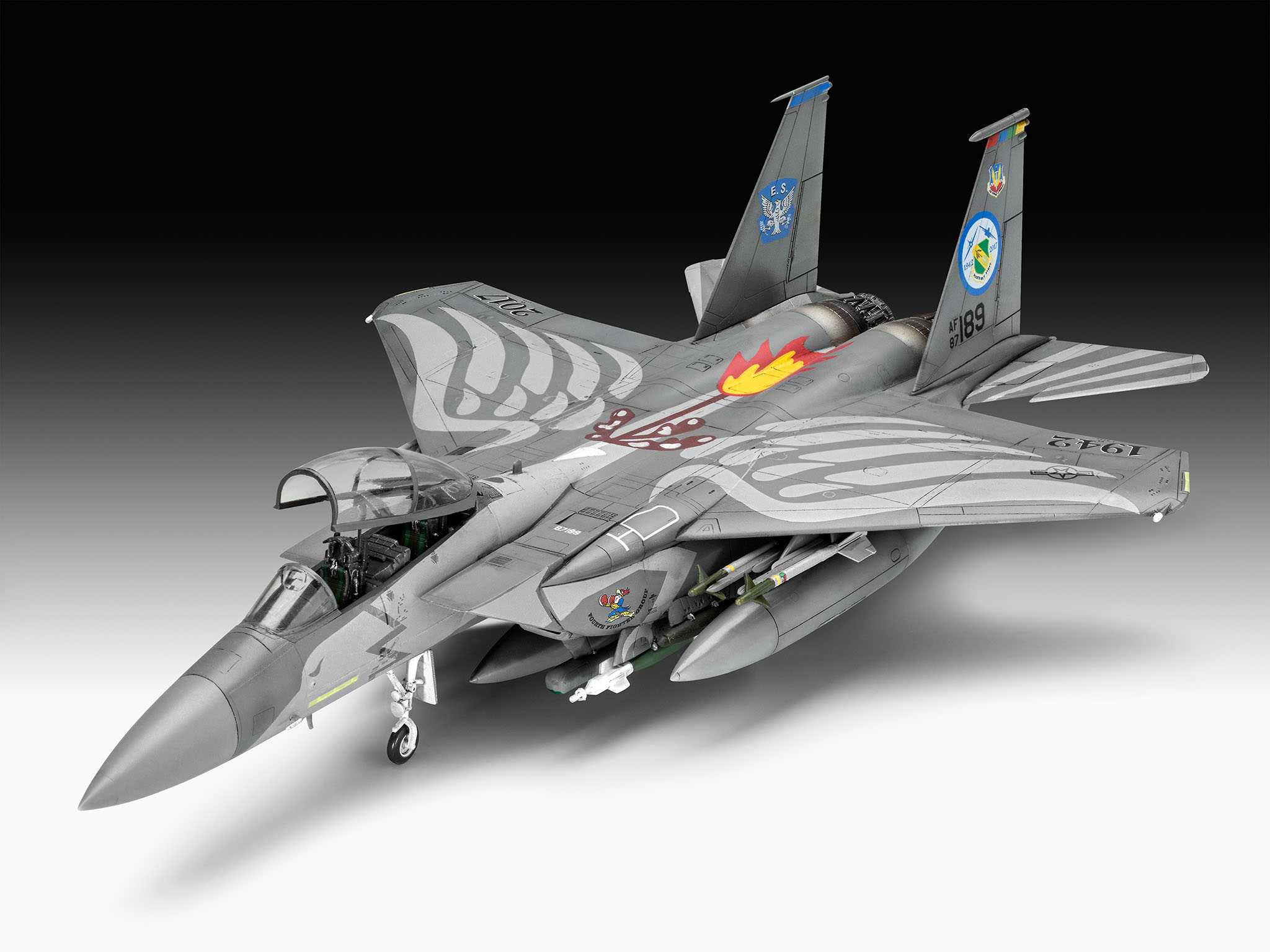 Plastic ModelKit letadlo 03841 - F-15E Strike Eagle (1:72)